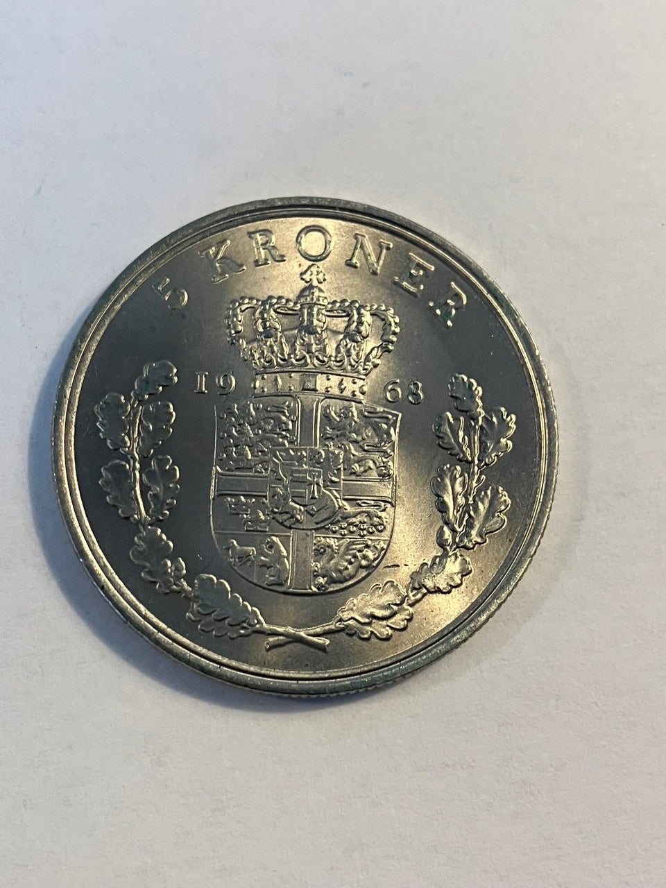 5 Kroner Danmark 1968