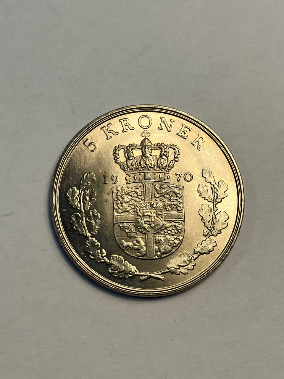 5 Kroner Danmark 1970