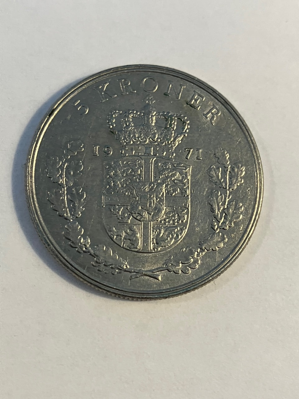 5 Kroner Danmark 1971