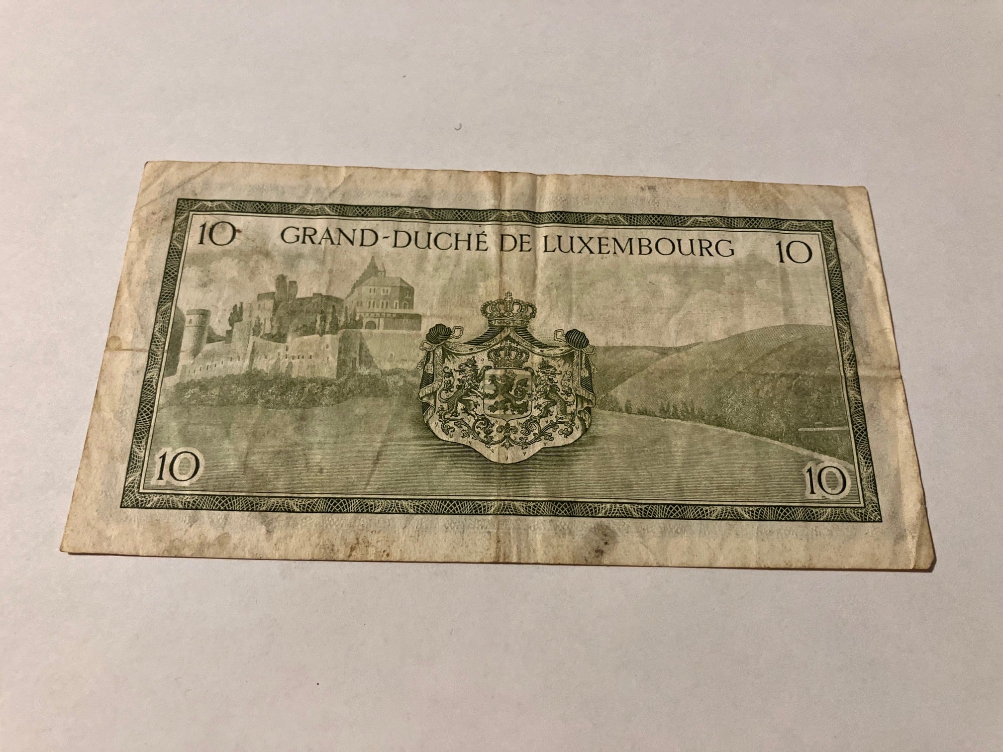 10 Francs Luxembourg