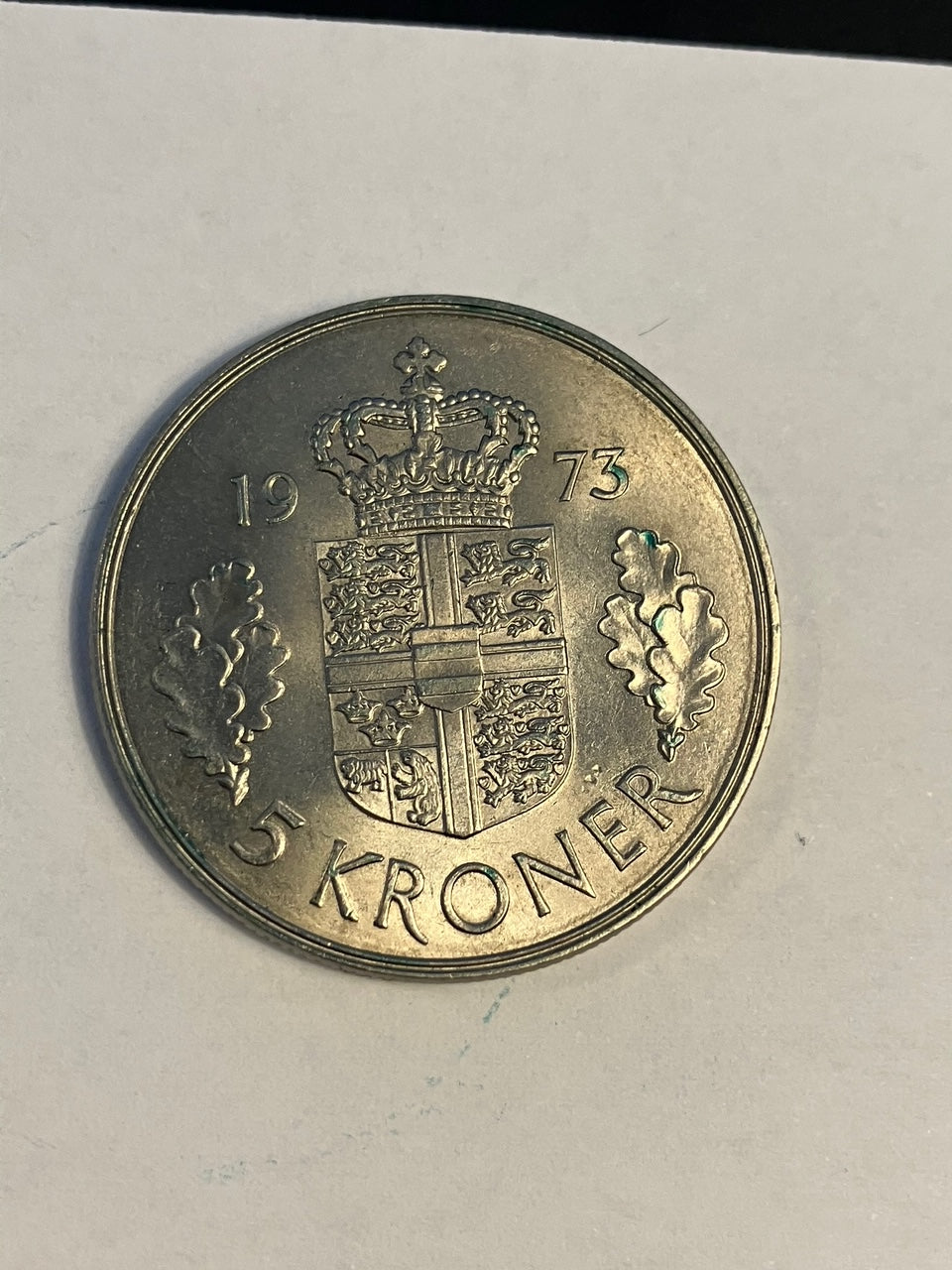 5 Kroner Danmark 1973