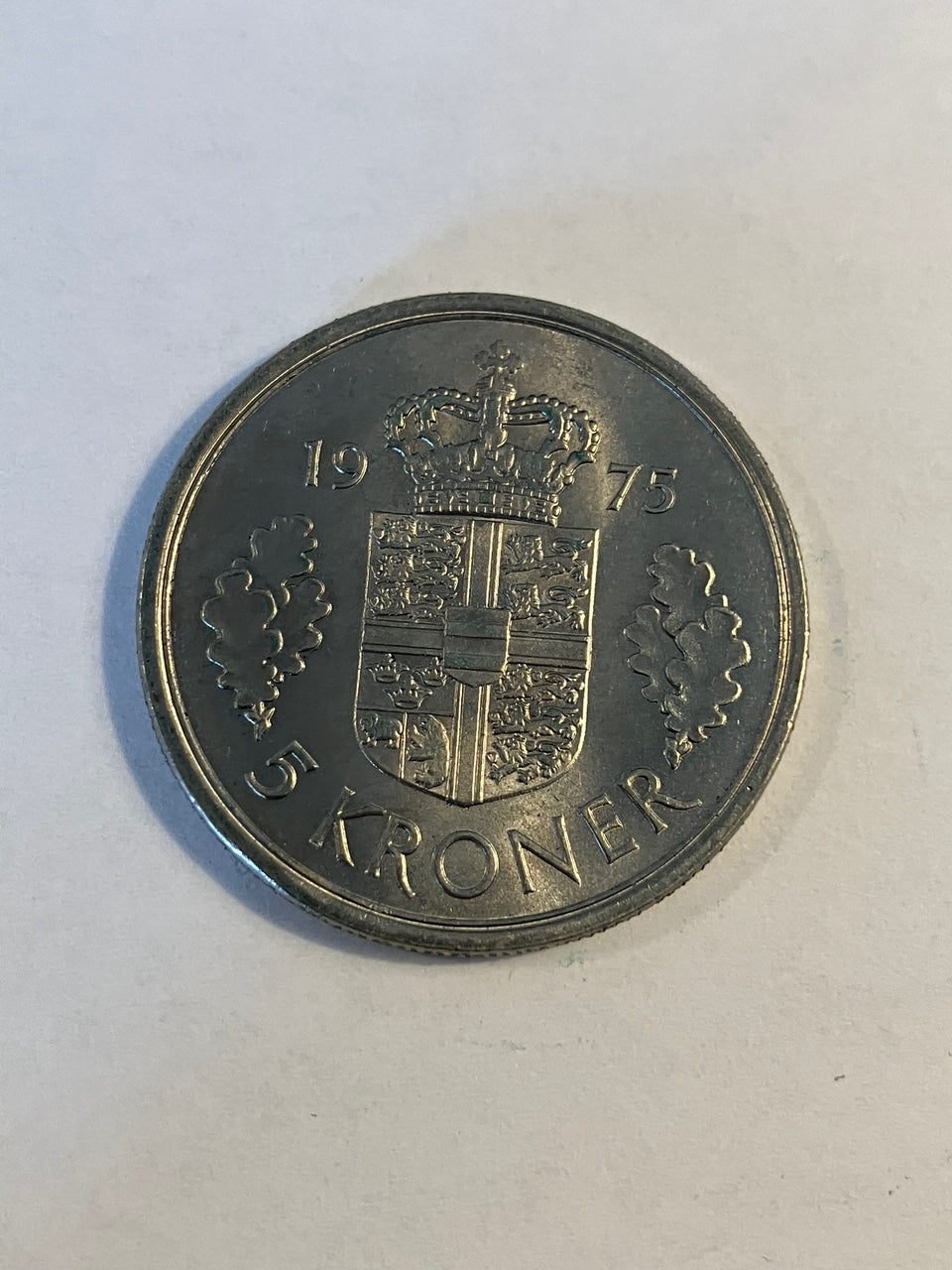 5 Kroner Danmark 1975