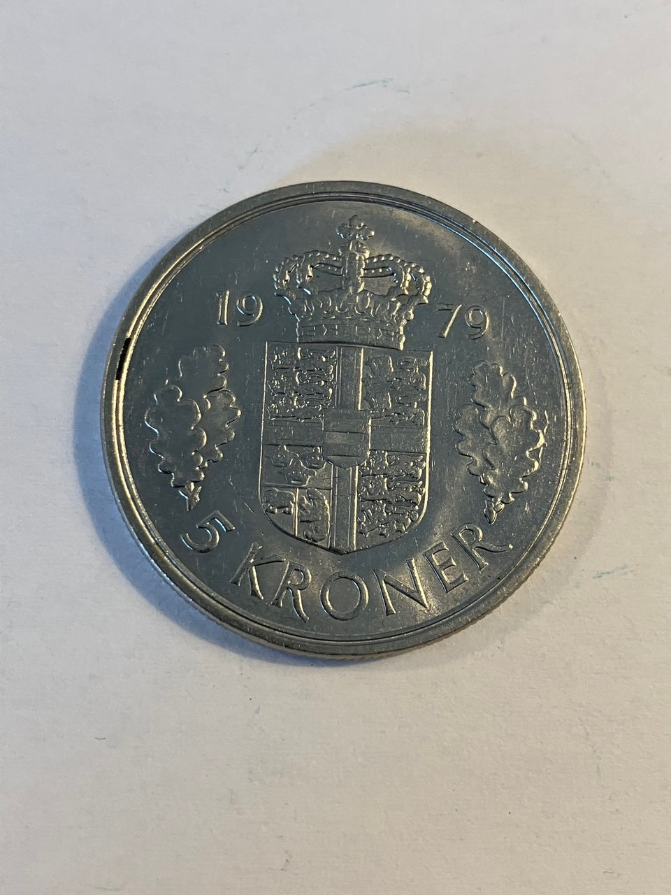 5 Kroner Danmark 1979