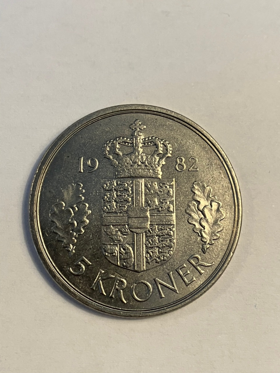 5 Kroner Danmark 1982