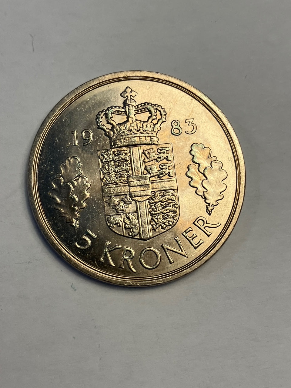 5 Kroner Danmark 1983