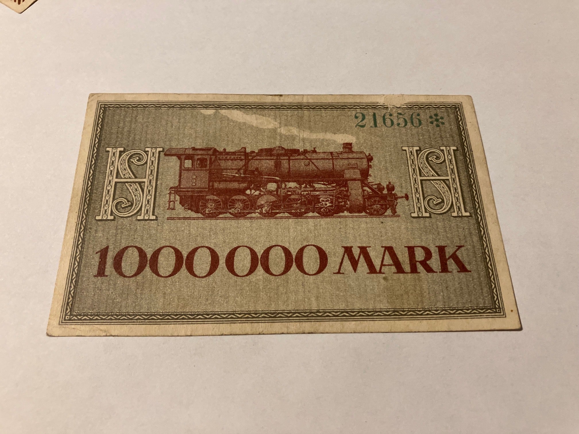 Eine Million Mark 1923 Germany