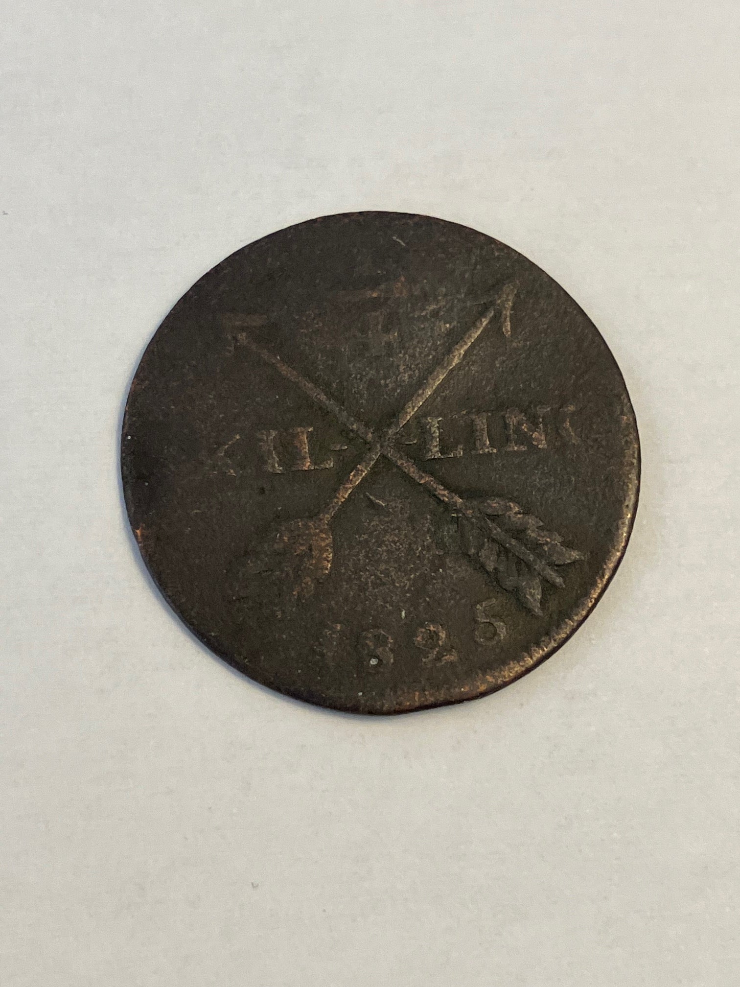 1/4 Skilling 1825 Sweden