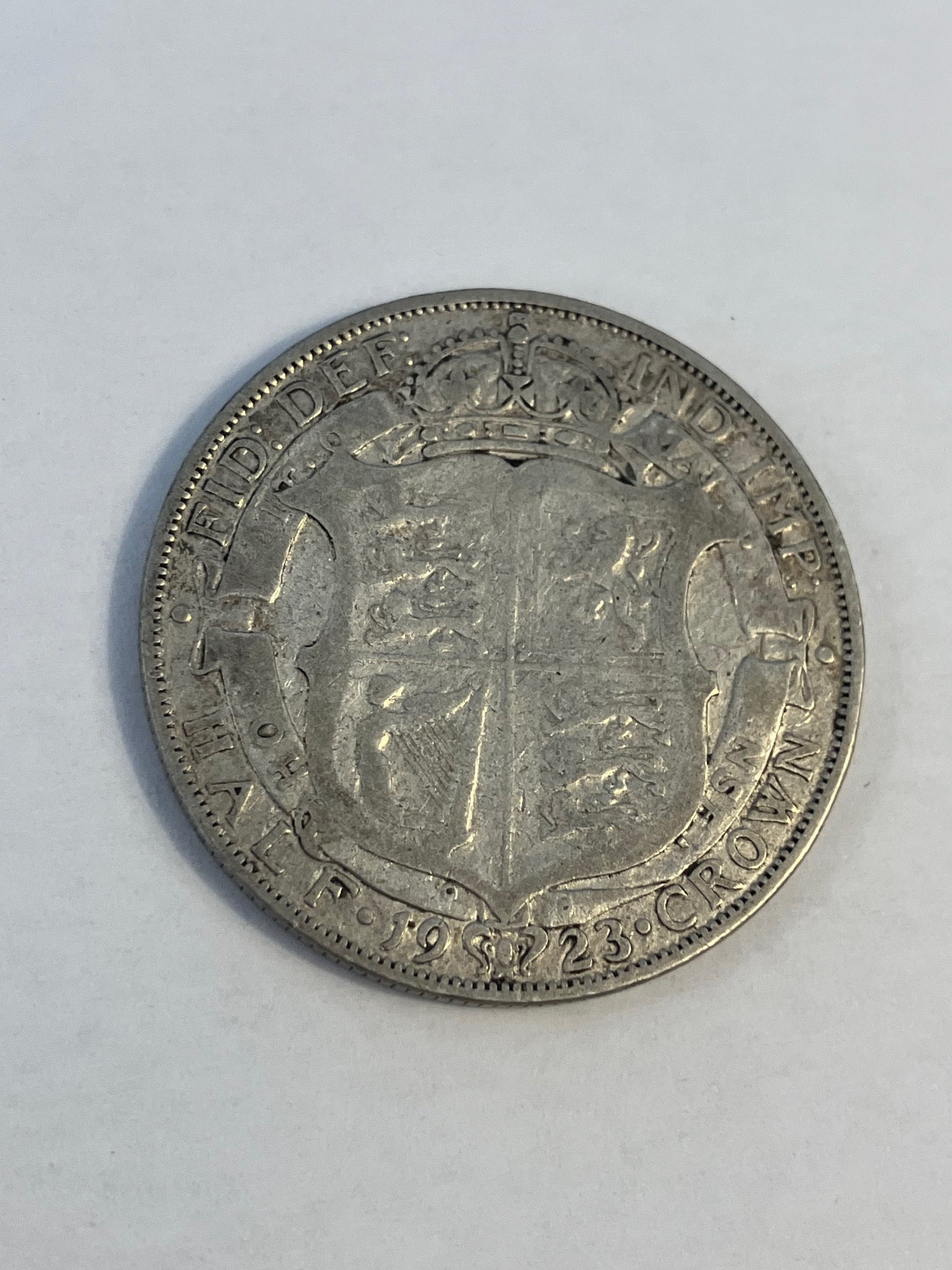 Half Crown 1923 England