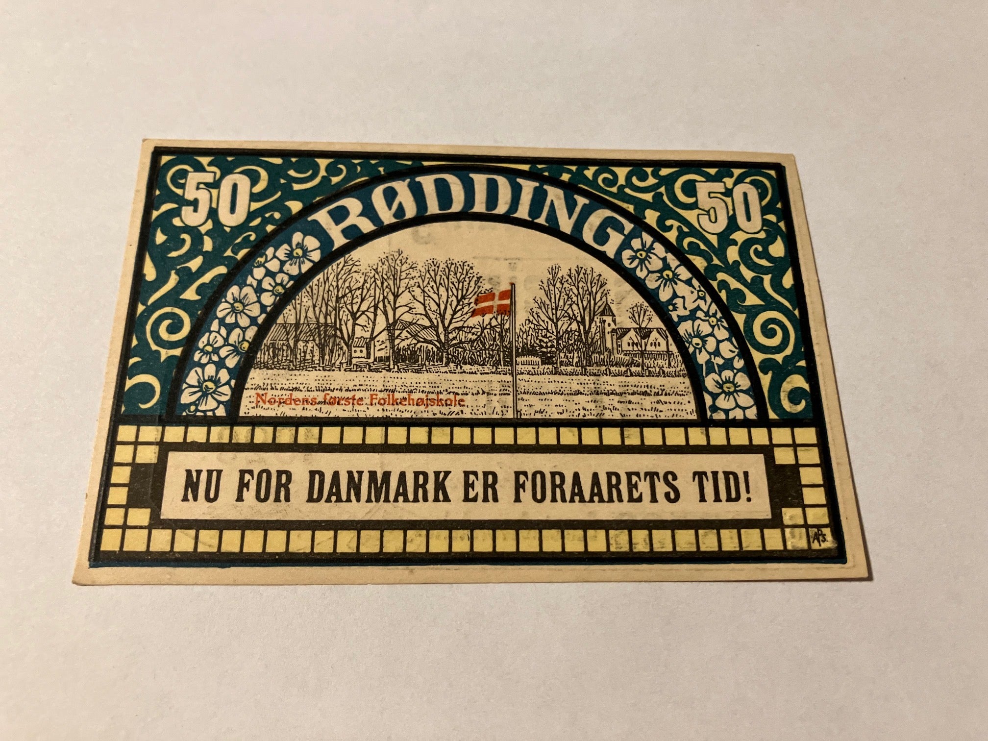 50 Pfennig Rødding 1920