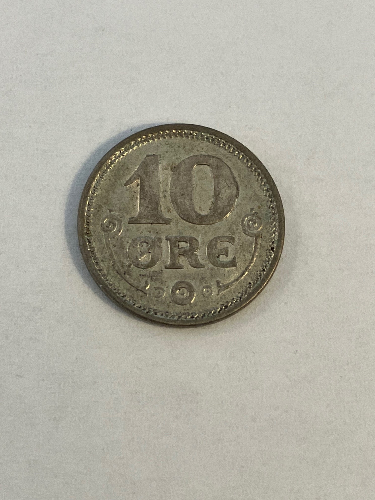 10 Øre 1919 Danmark