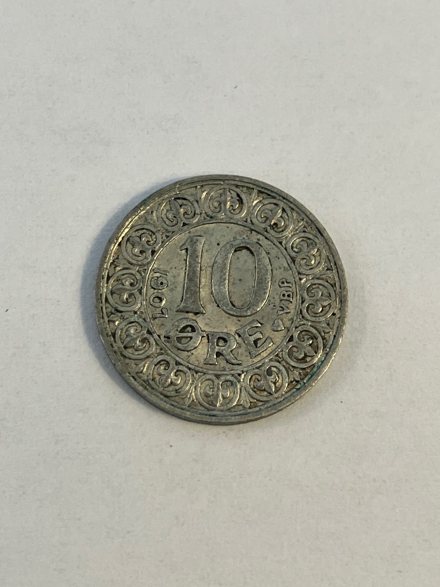 10 Øre 1907 Danmark