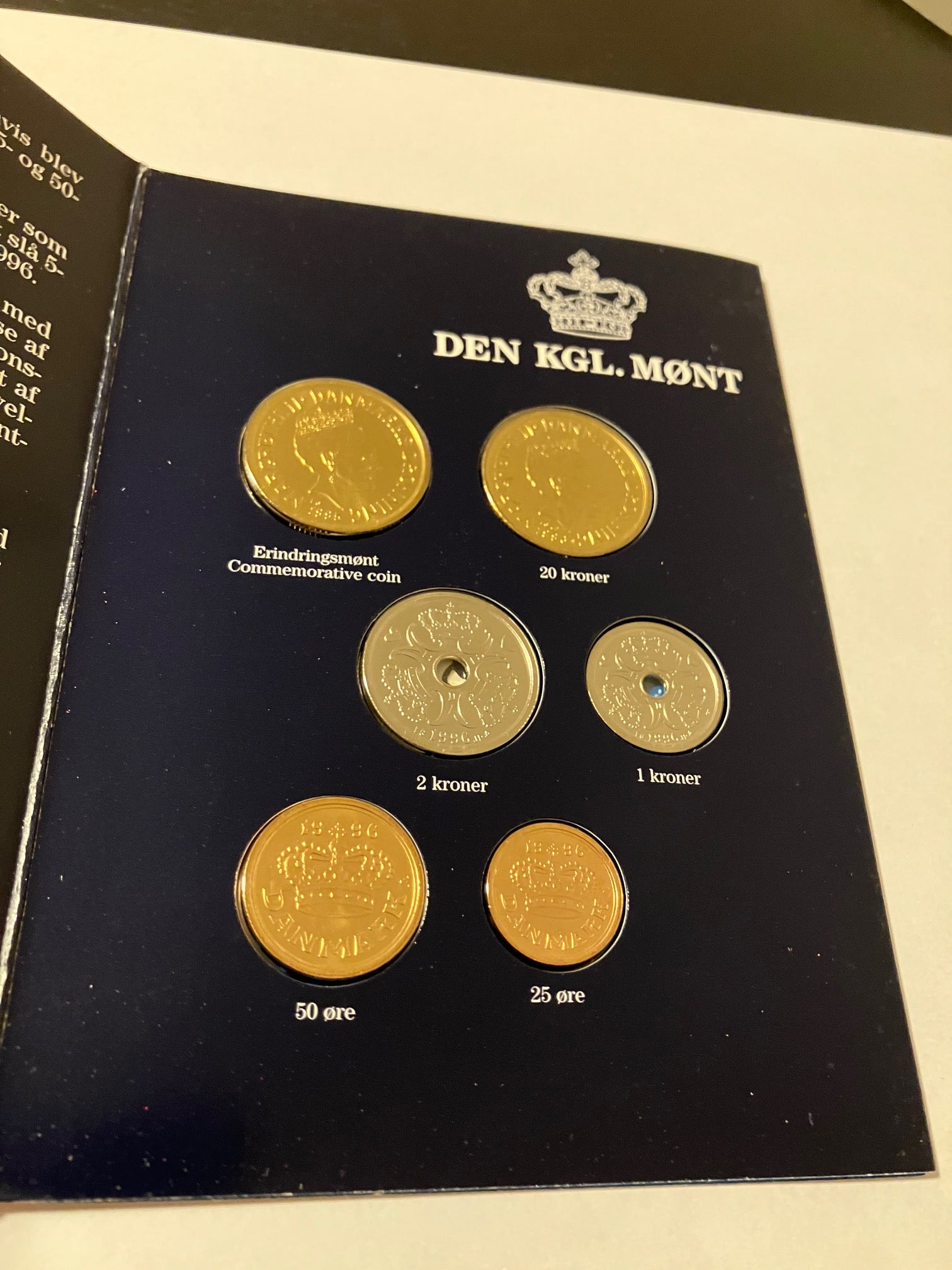 Kgl. Møntsæt 1996