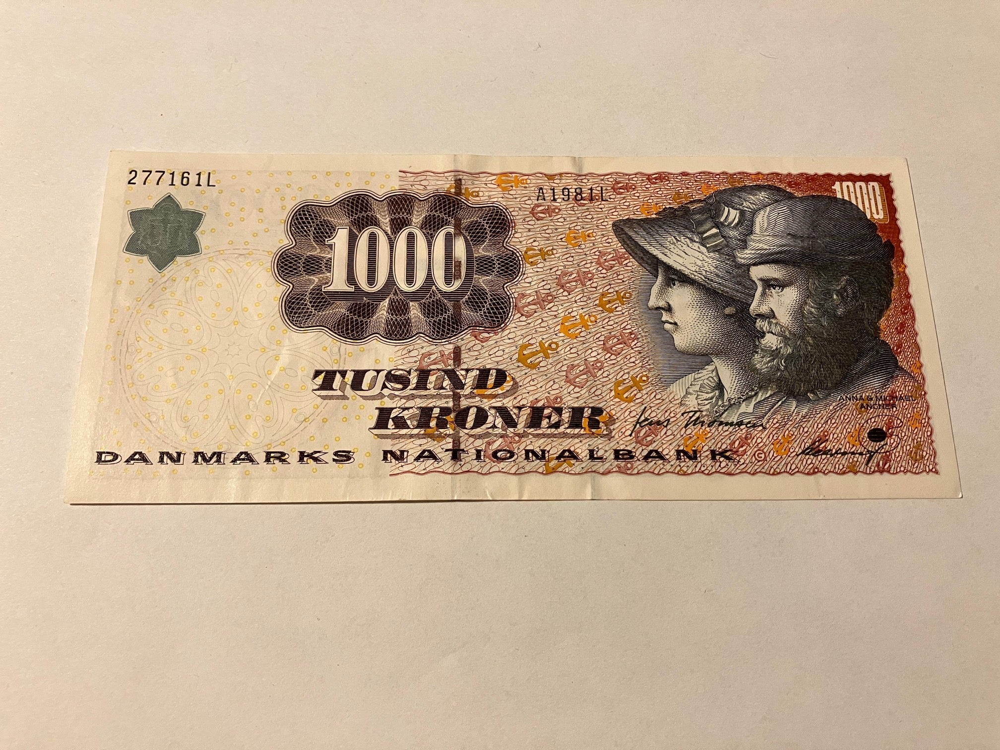 1000 Kroner A1 1998