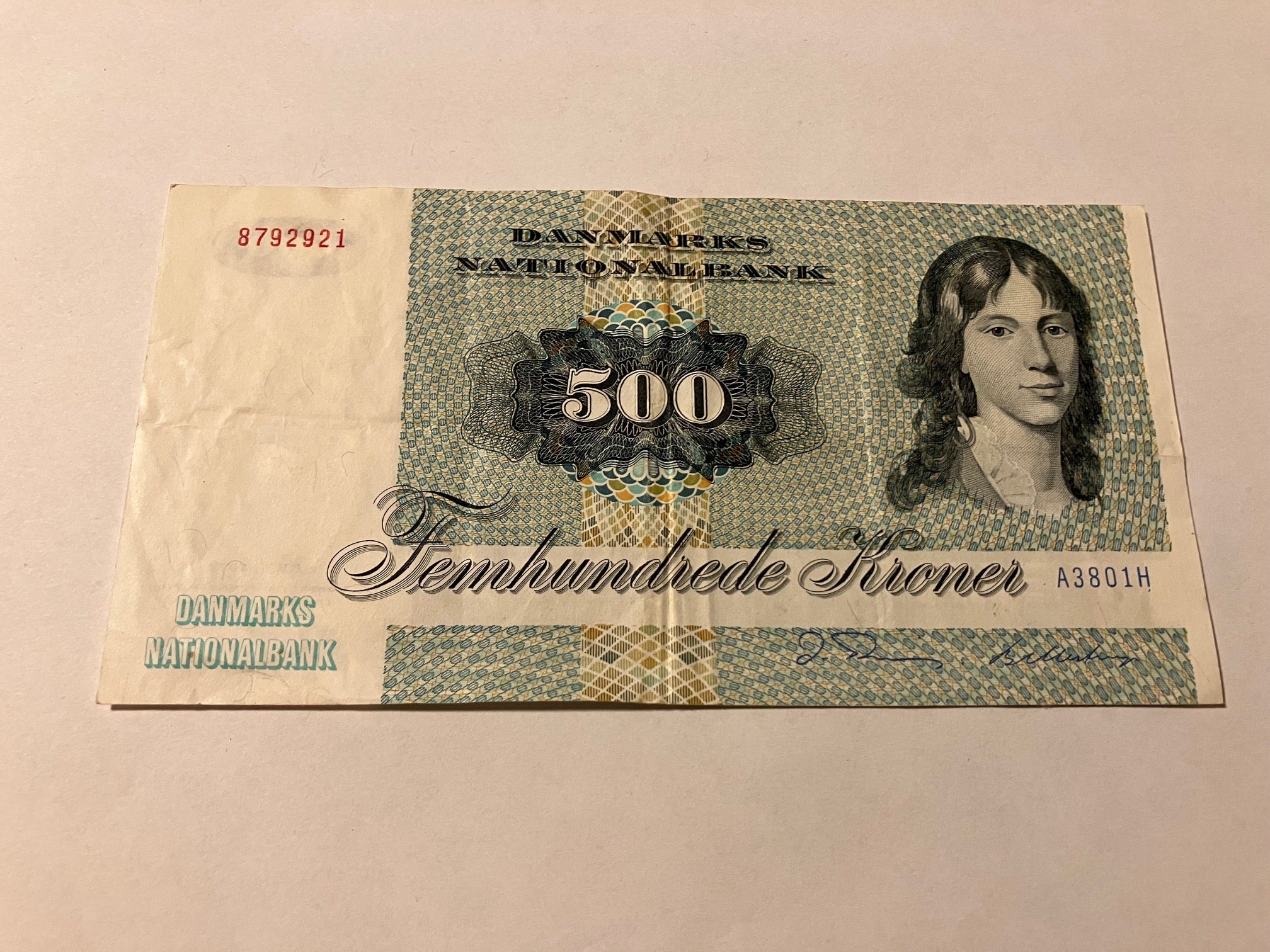 500 Kroner A3 1980