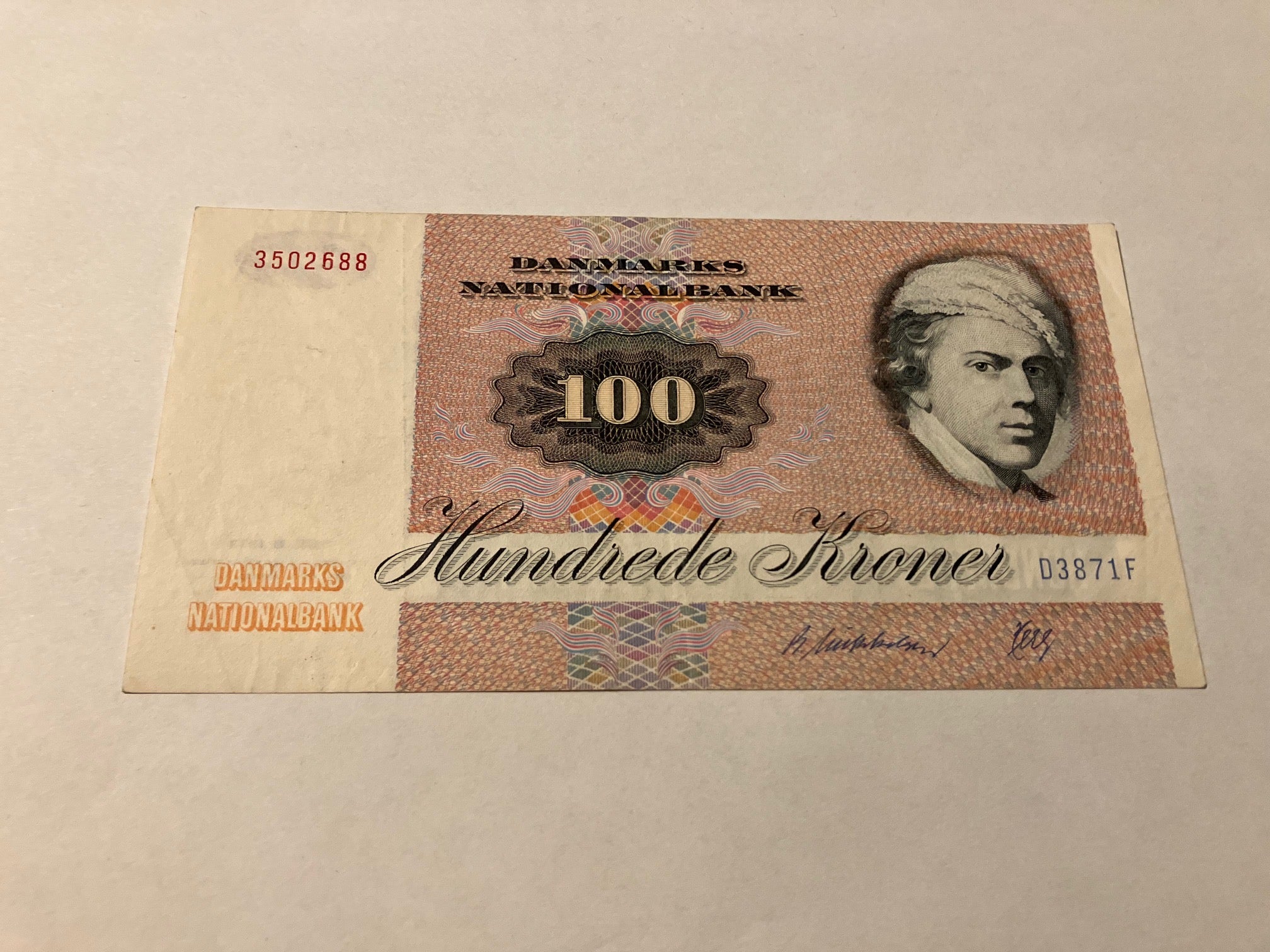 100 Kroner D3 1987