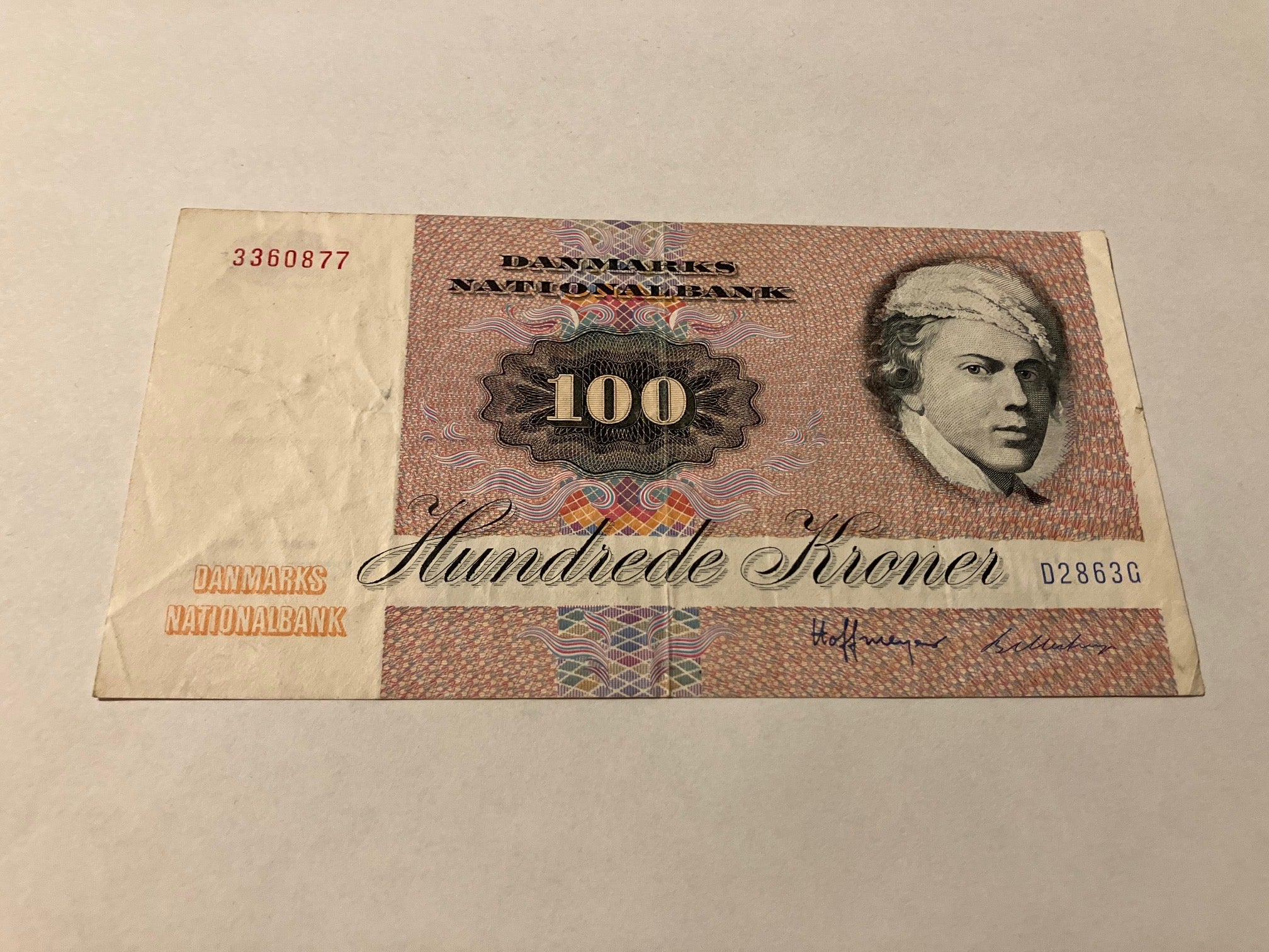 100 Kroner D2 1986
