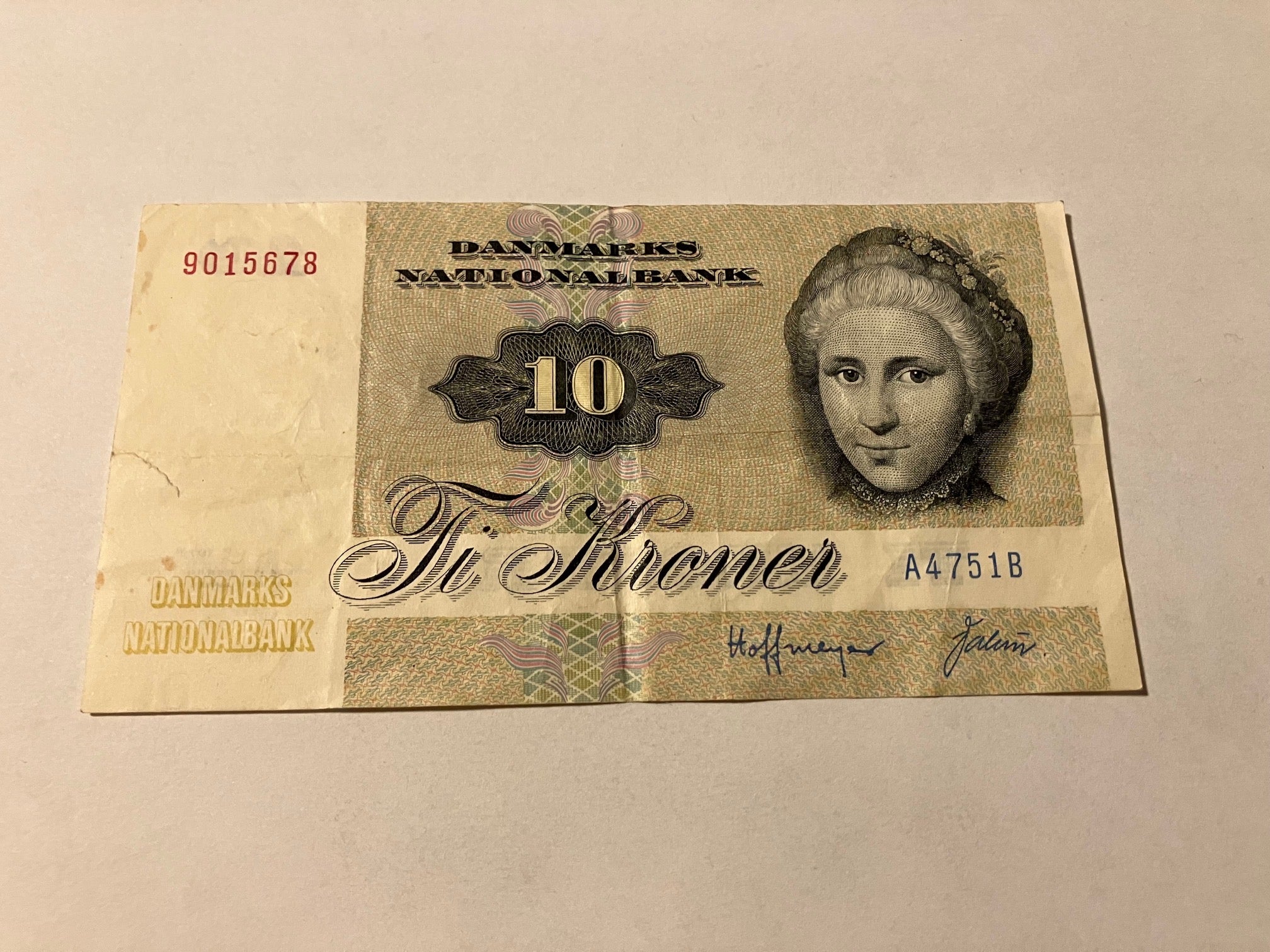 10 Kroner A4 1975