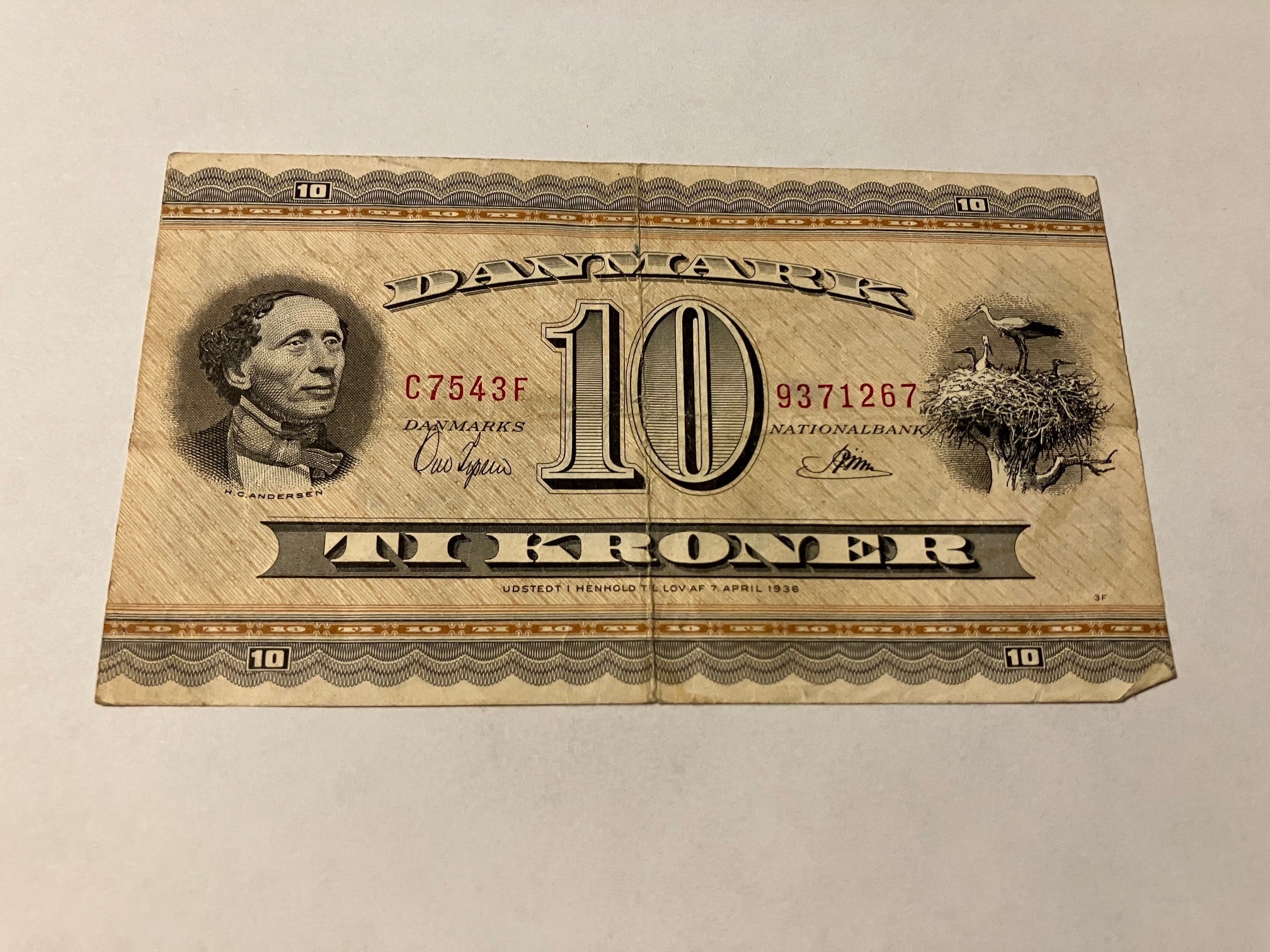 10 Kroner C7 1954