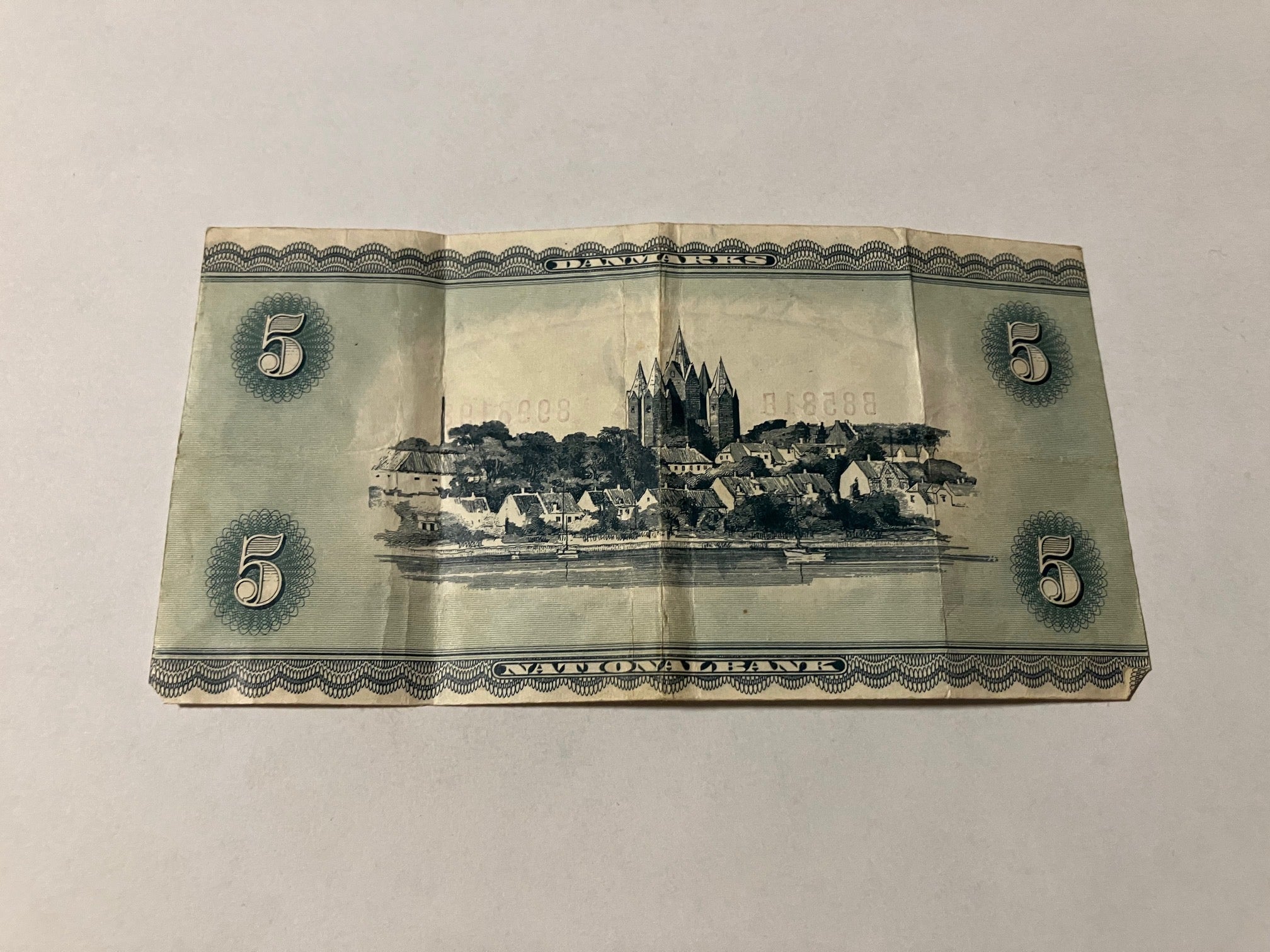 5 Kroner B8 1958