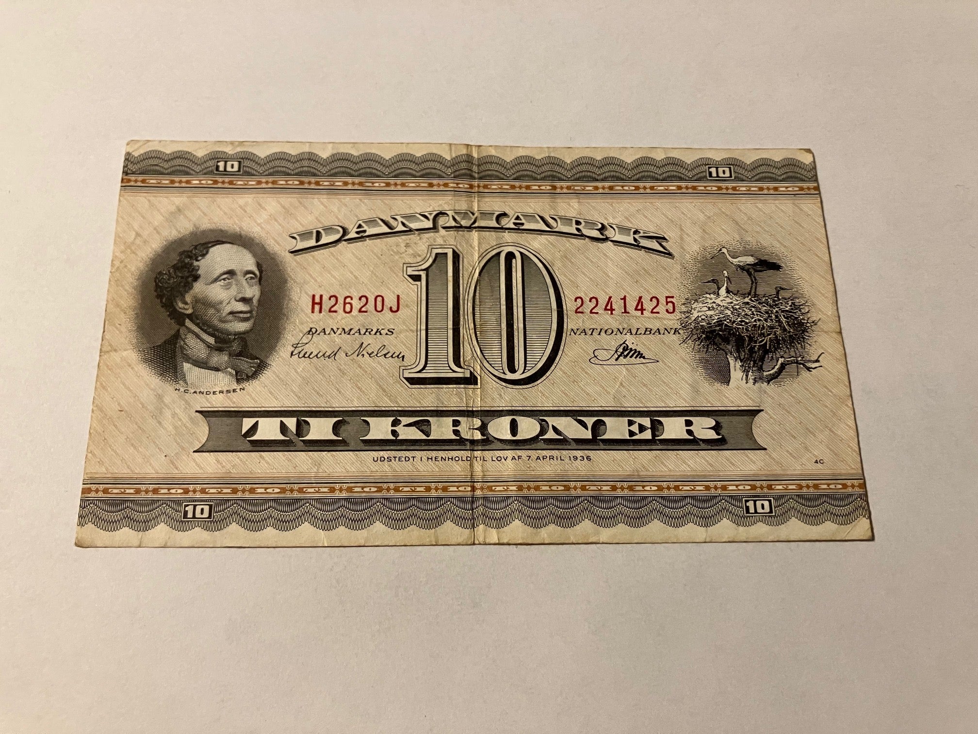 10 Kroner H2 1962