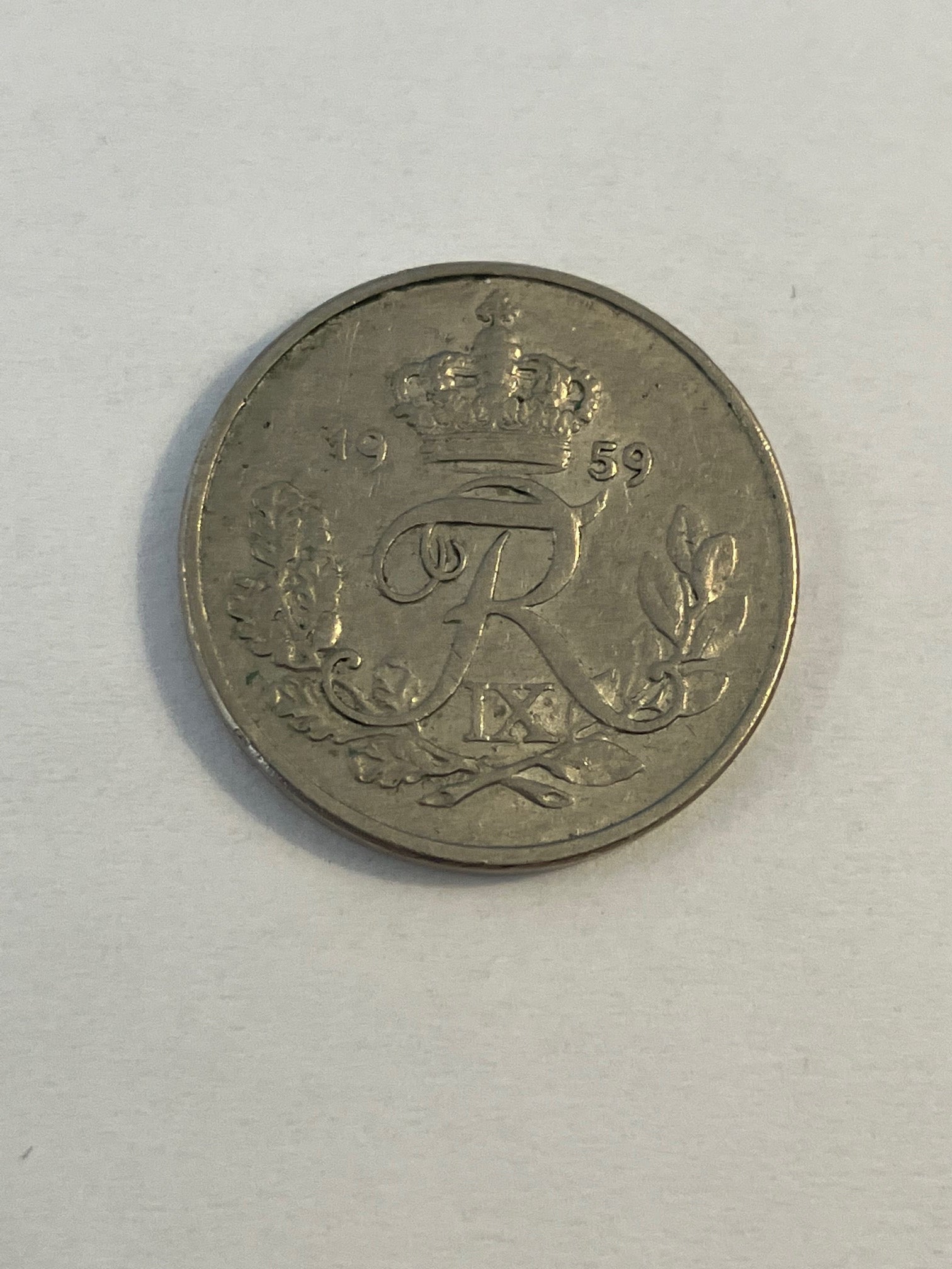 10 Øre 1959 Danmark