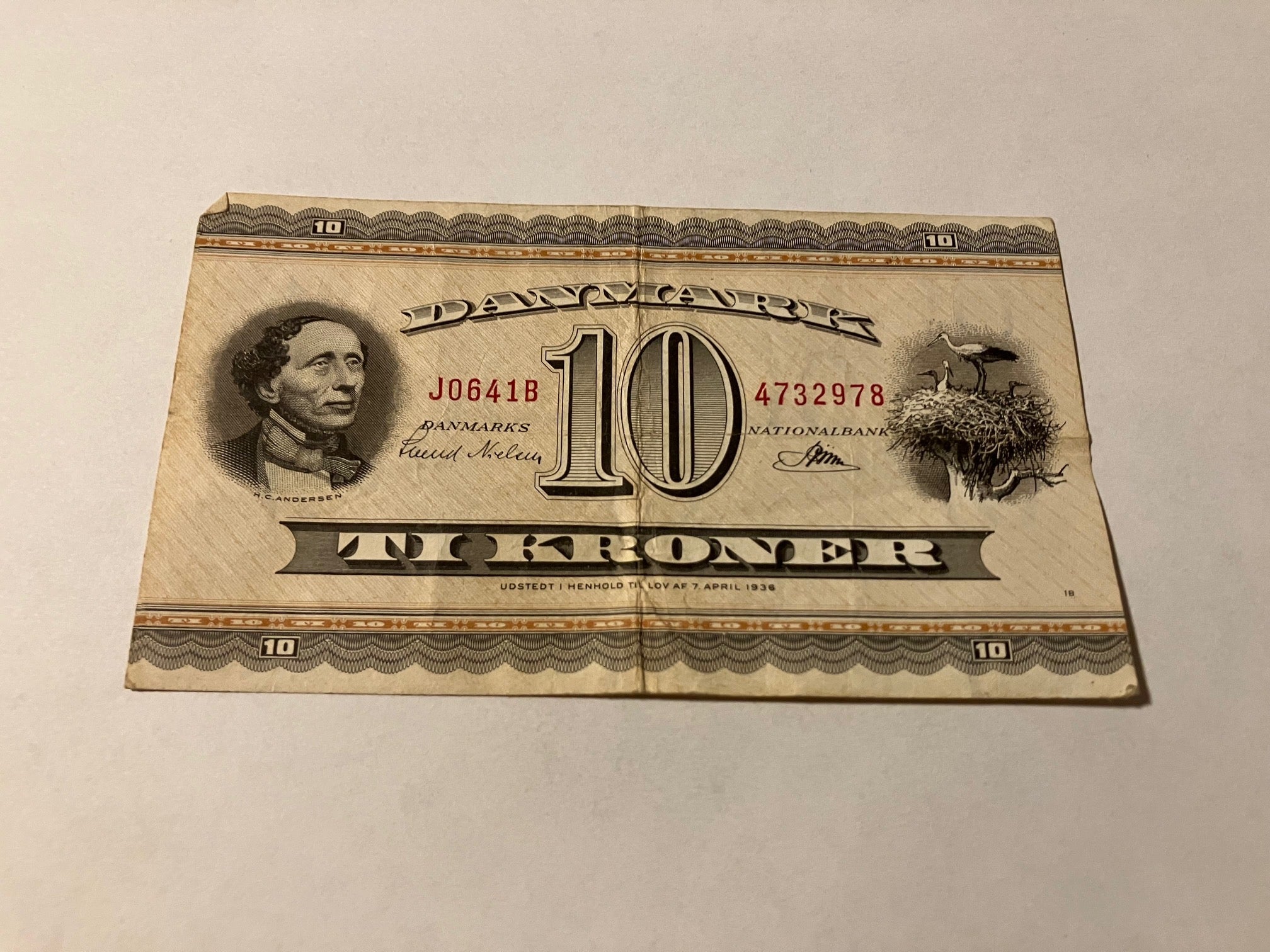 10 Kroner J0 1964