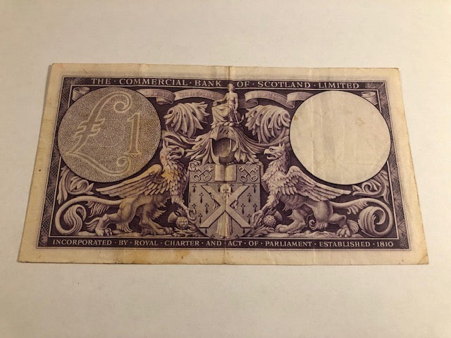 One Pound Scotland 1951