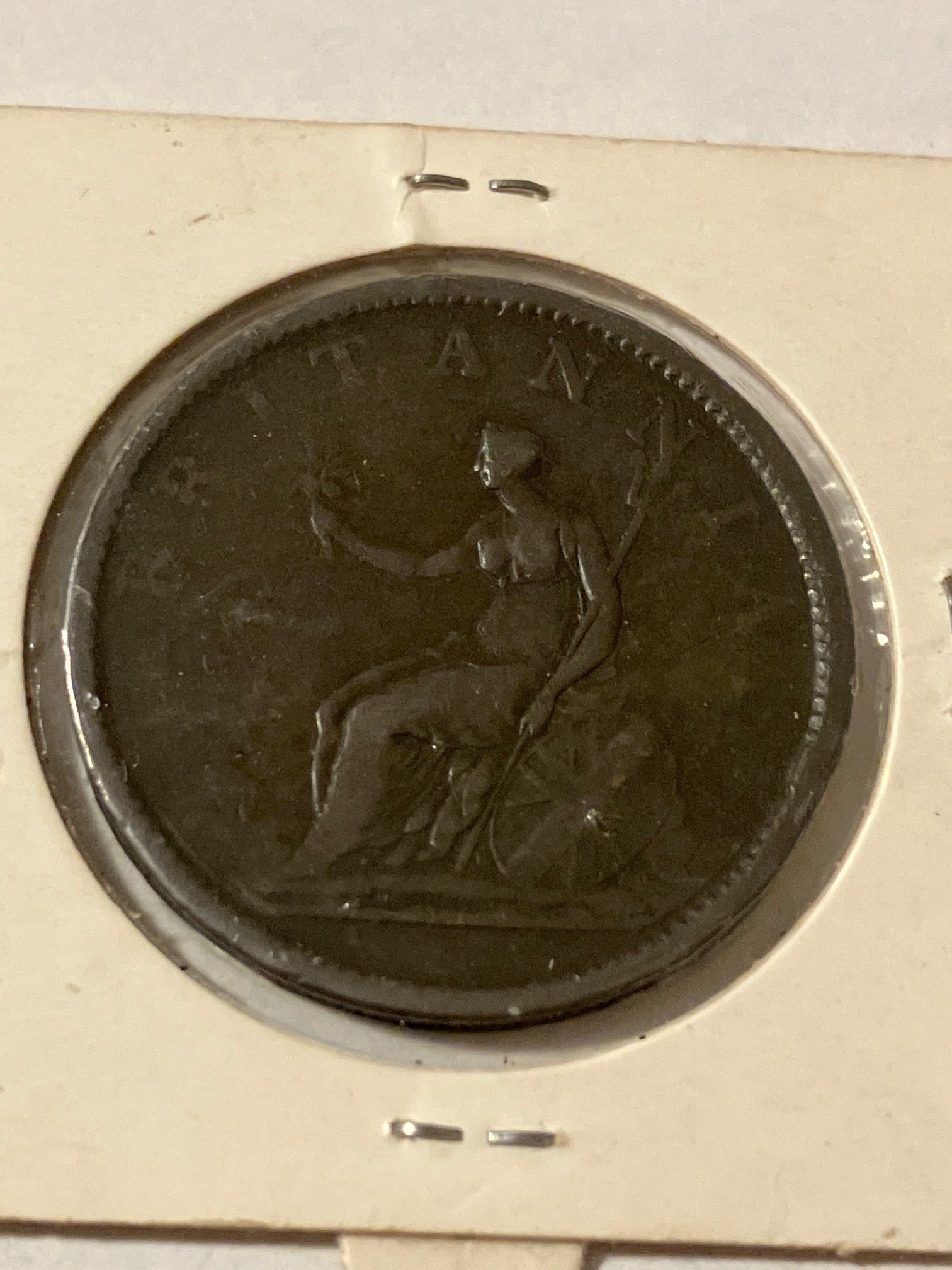 1 Penny England 1806 - Bad condition