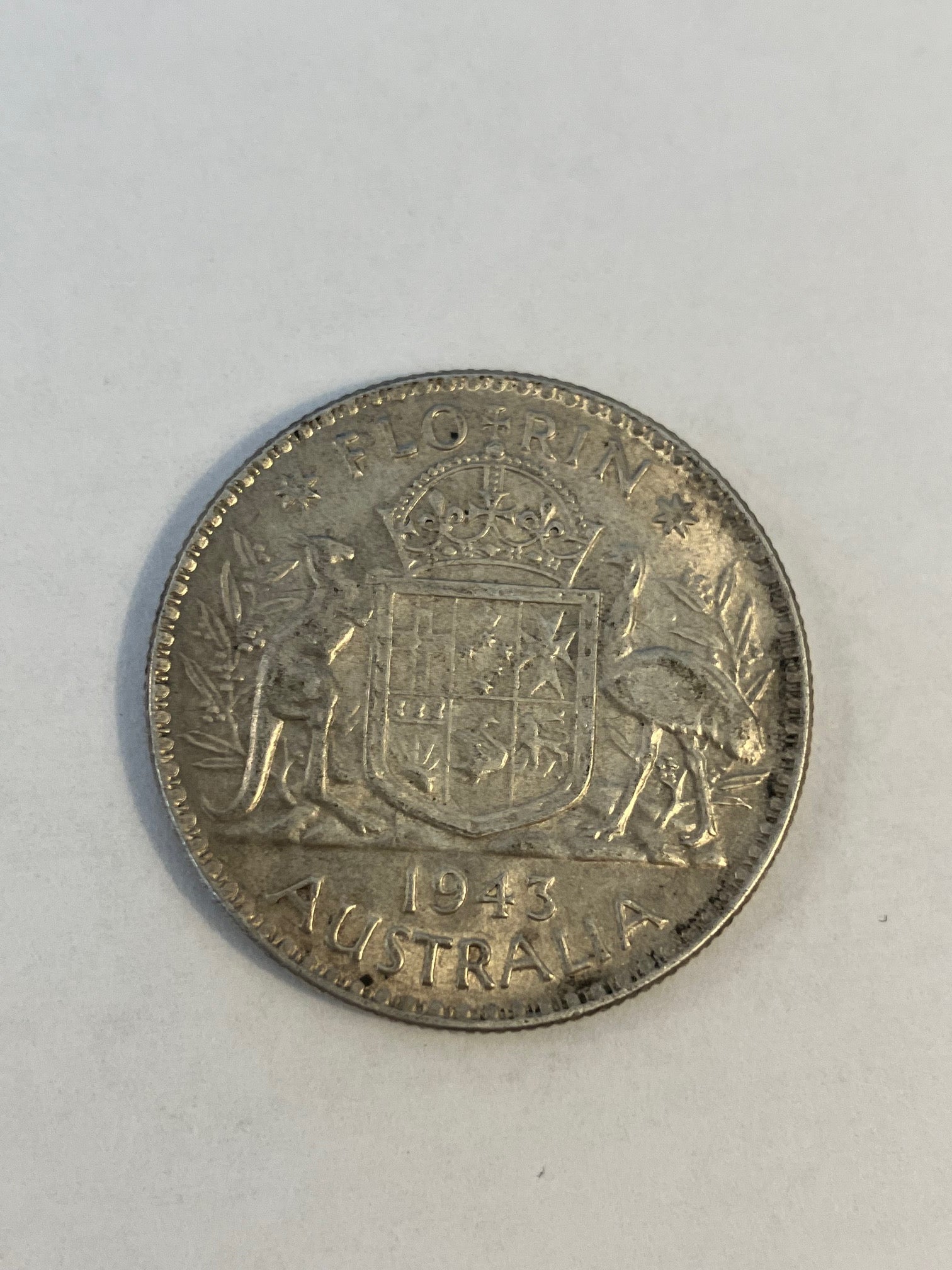 1 Florin Australia 1943