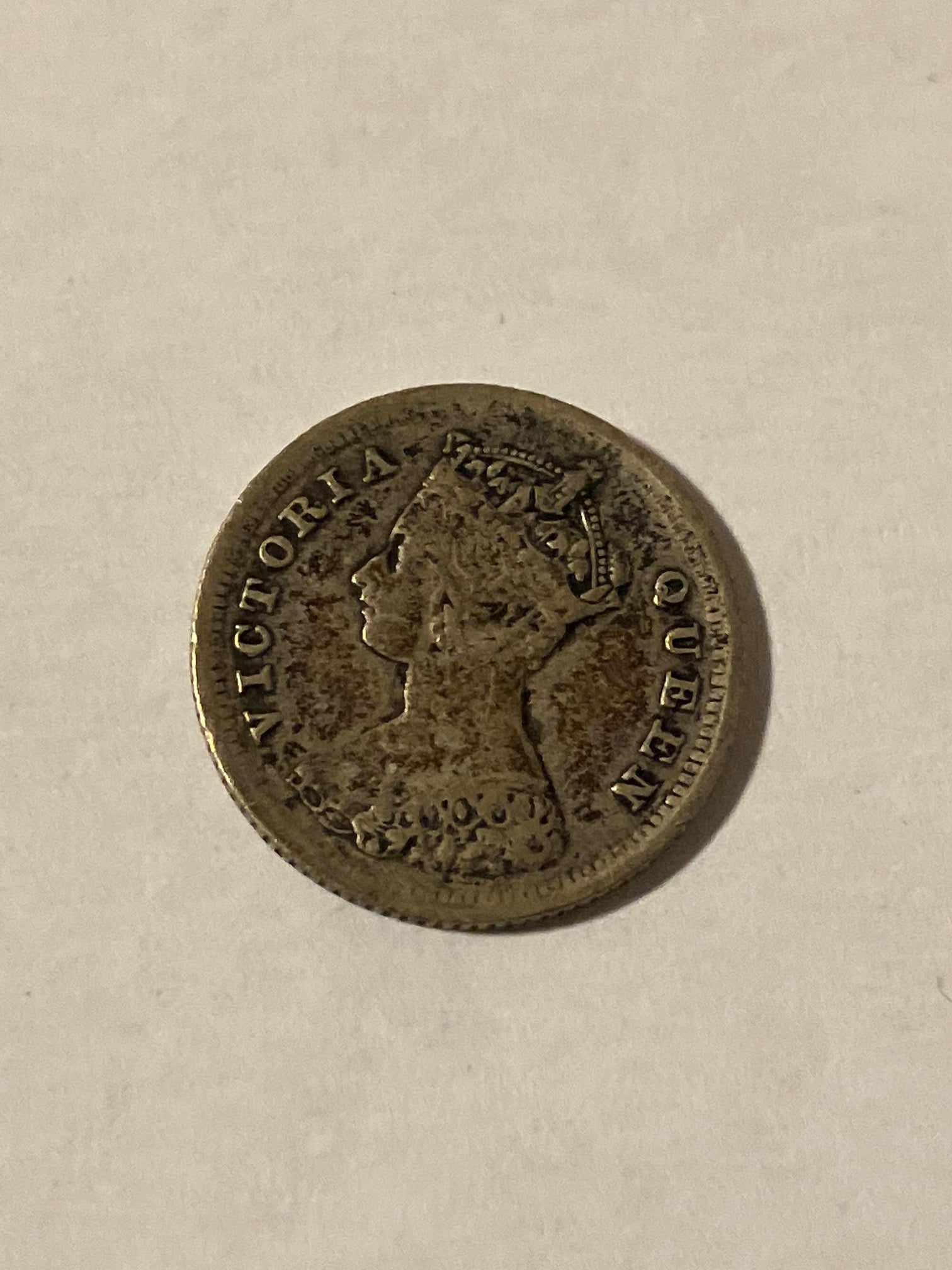 Ten Cents Hong Kong 1888