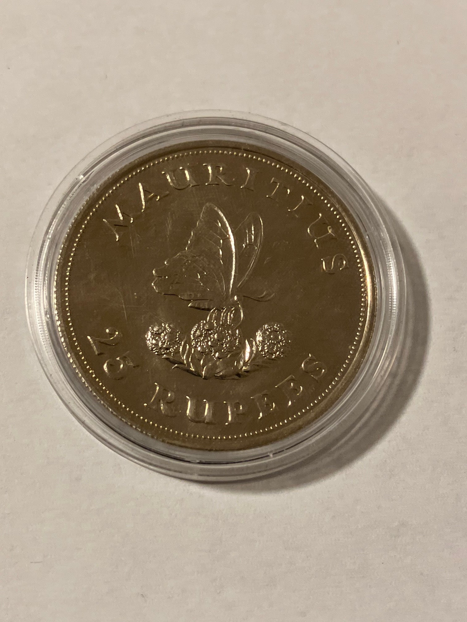 25 Rupees Mauritius 1975