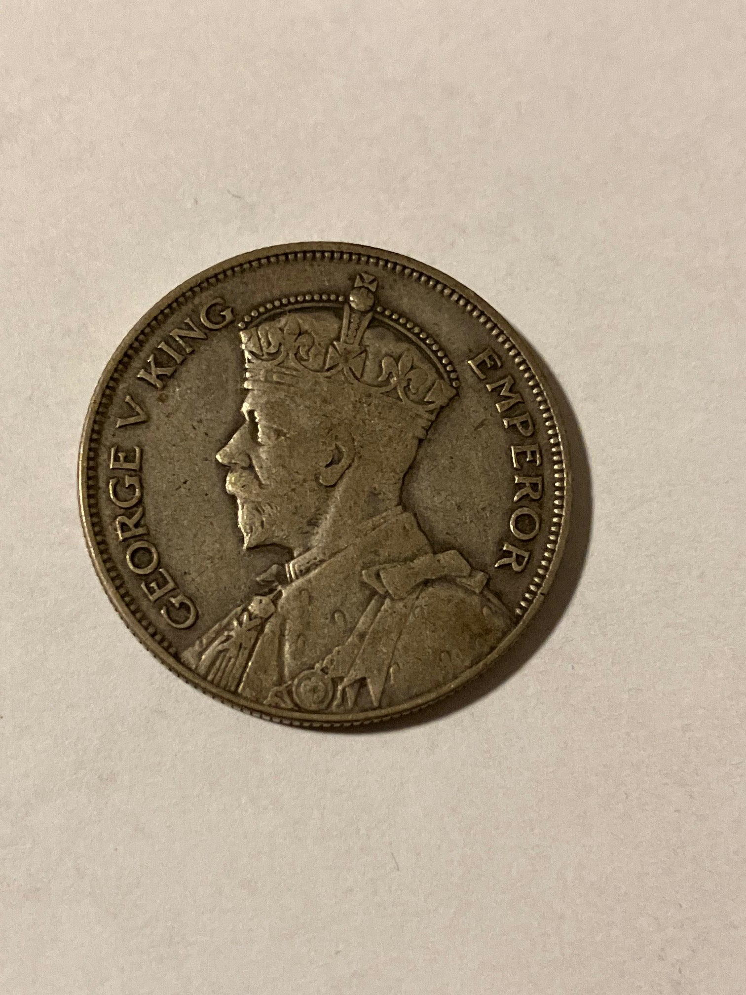 Half Crown New Zealand 1933
