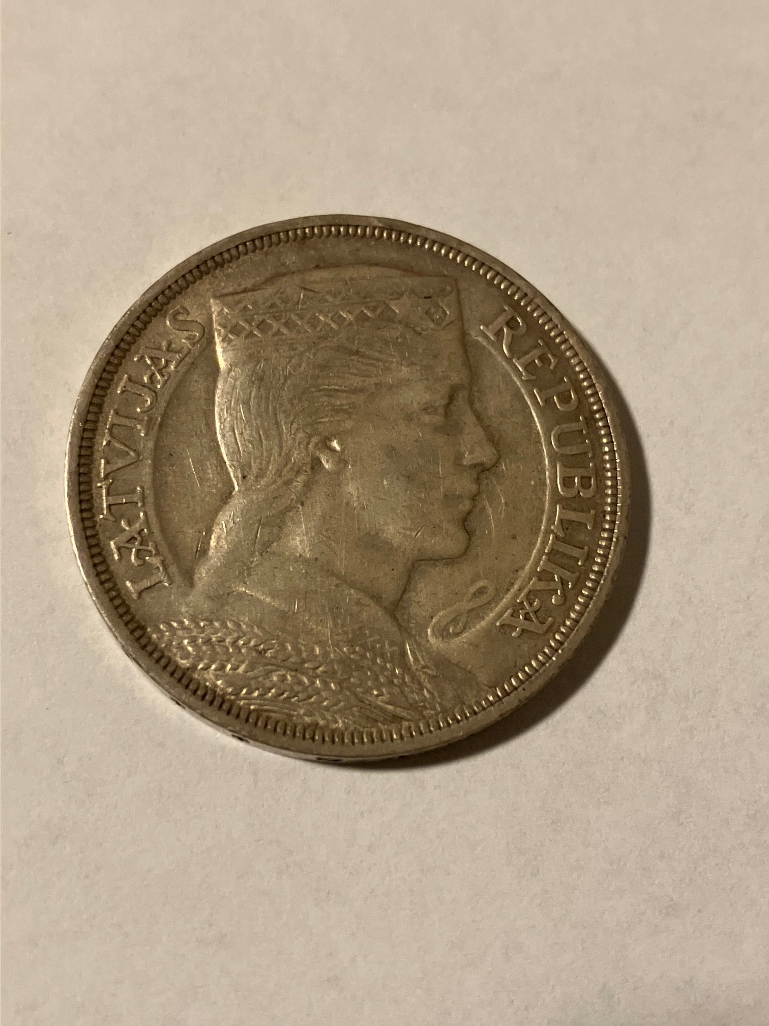 5 Lati 1931 Latvia
