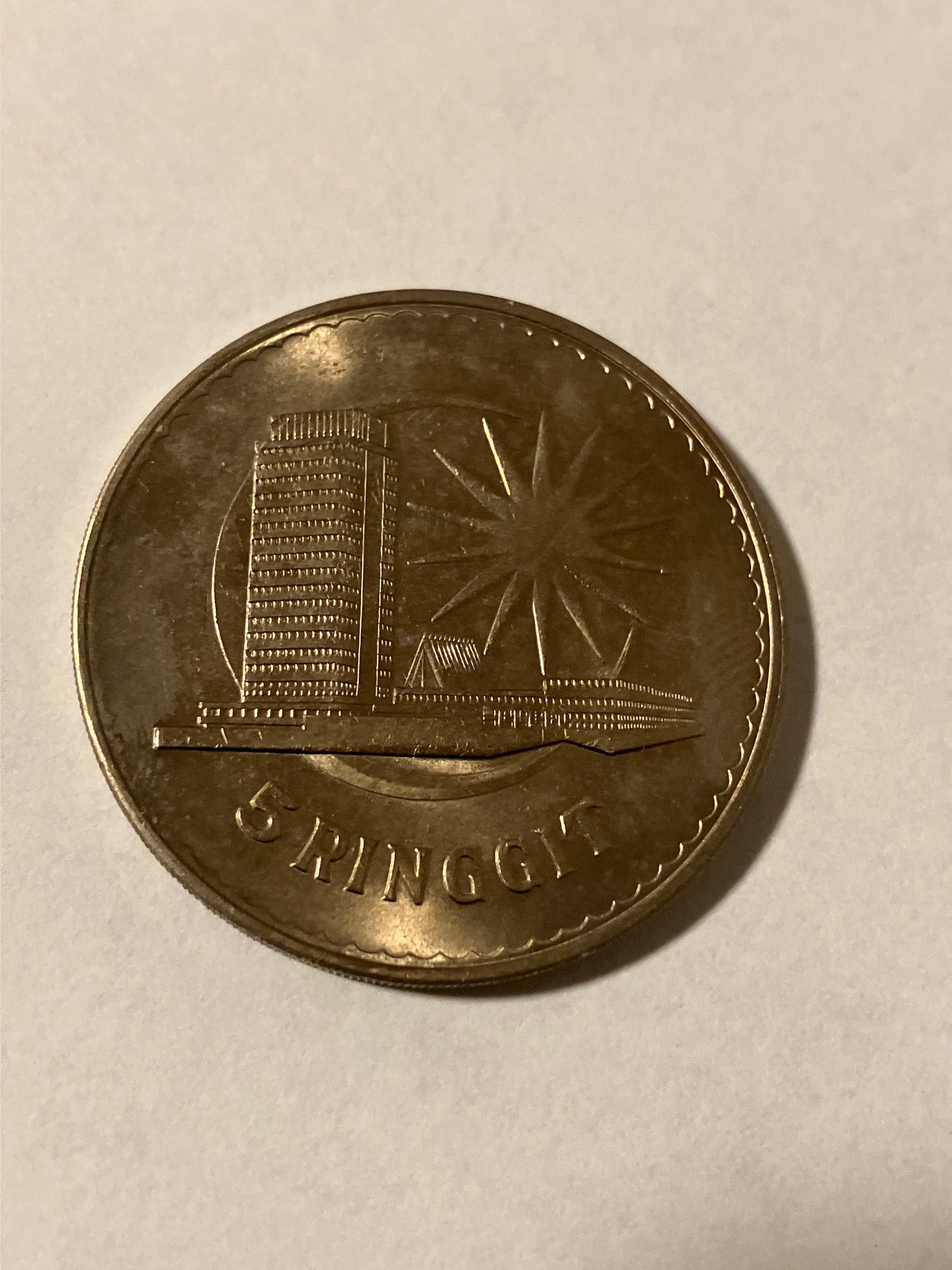 5 Ringgit 1971 Malaysia