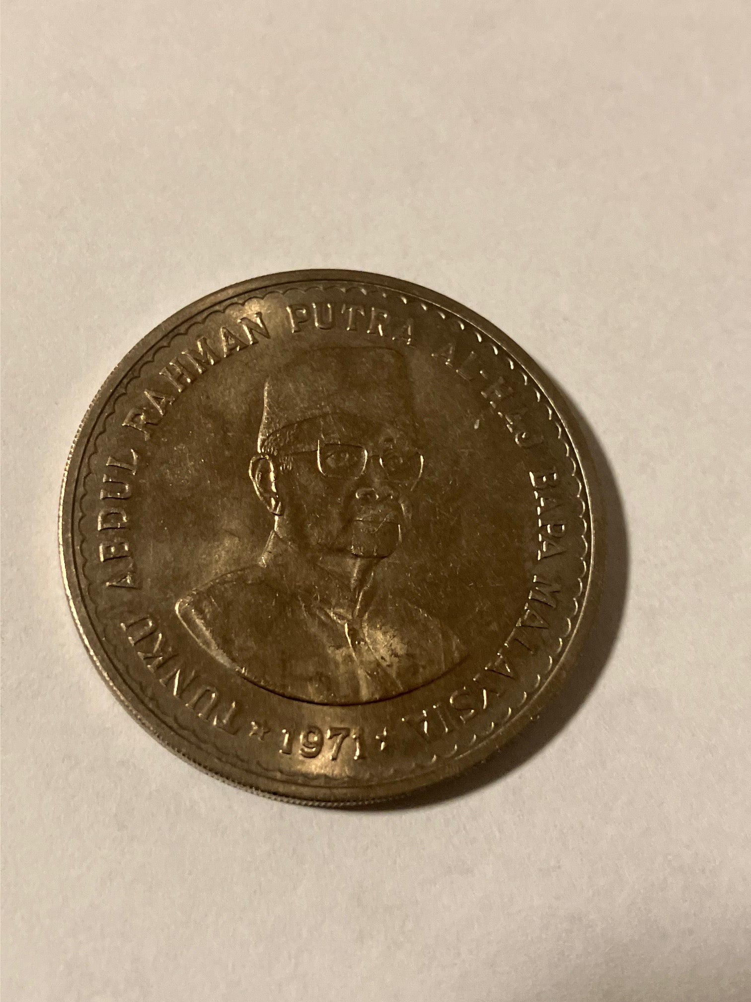 5 Ringgit 1971 Malaysia