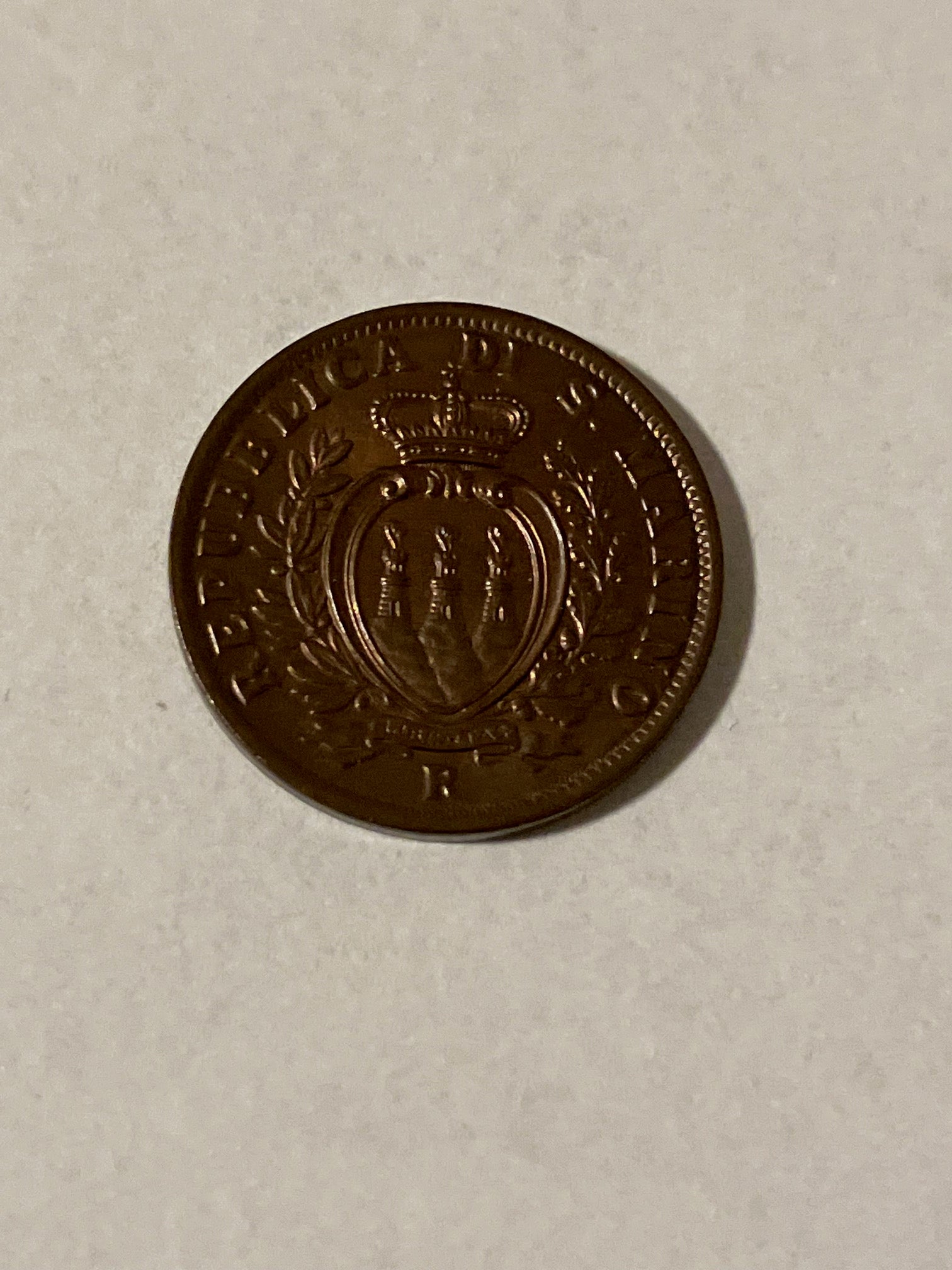 5 Centesimi 1936 San Marino