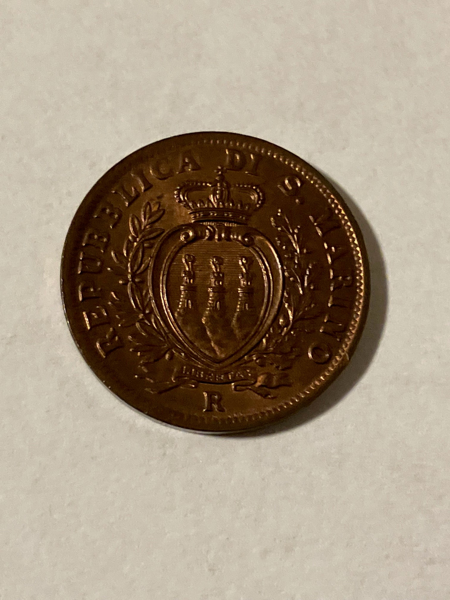 10 Centesimi 1936 San Marino