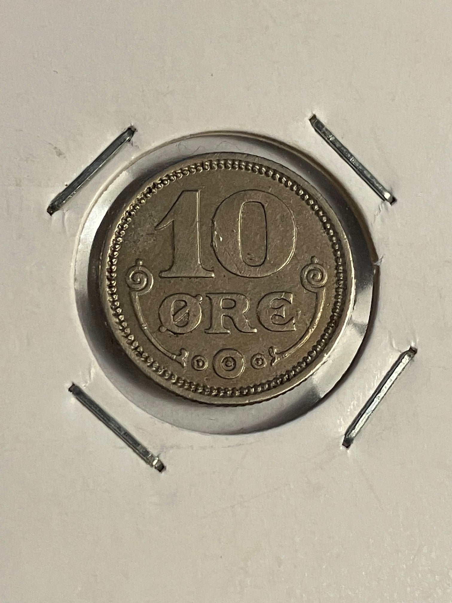 10 øre 1921 Danmark