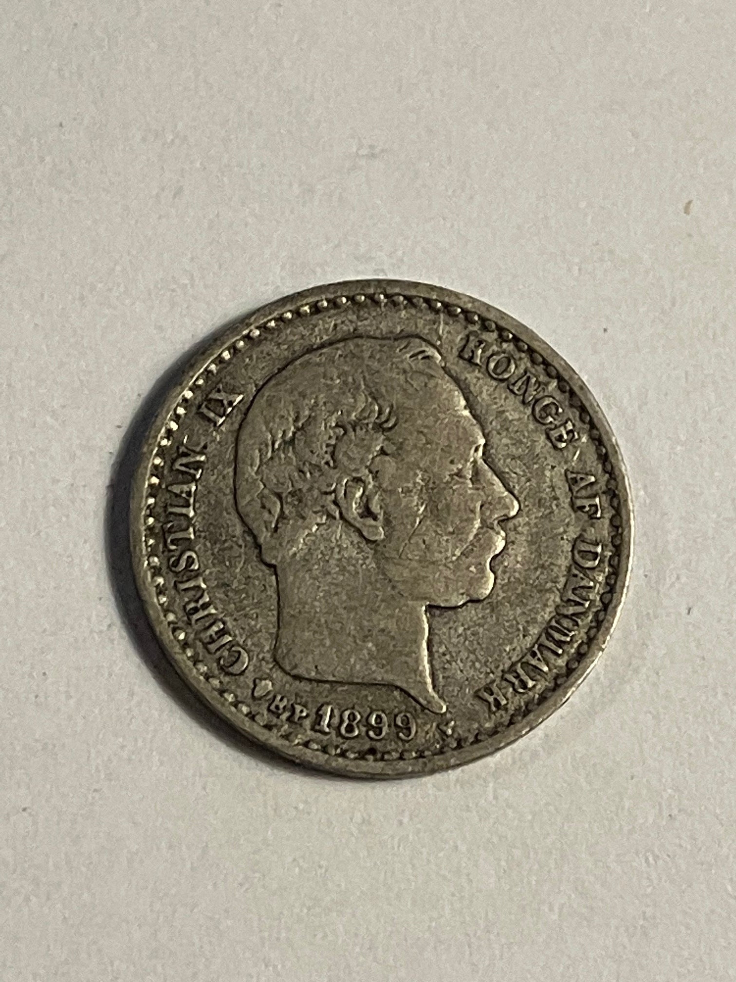 10 øre 1899 Danmark