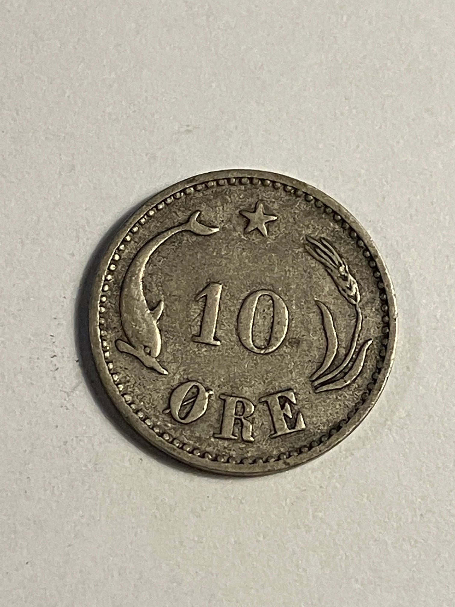 10 øre 1899 Danmark