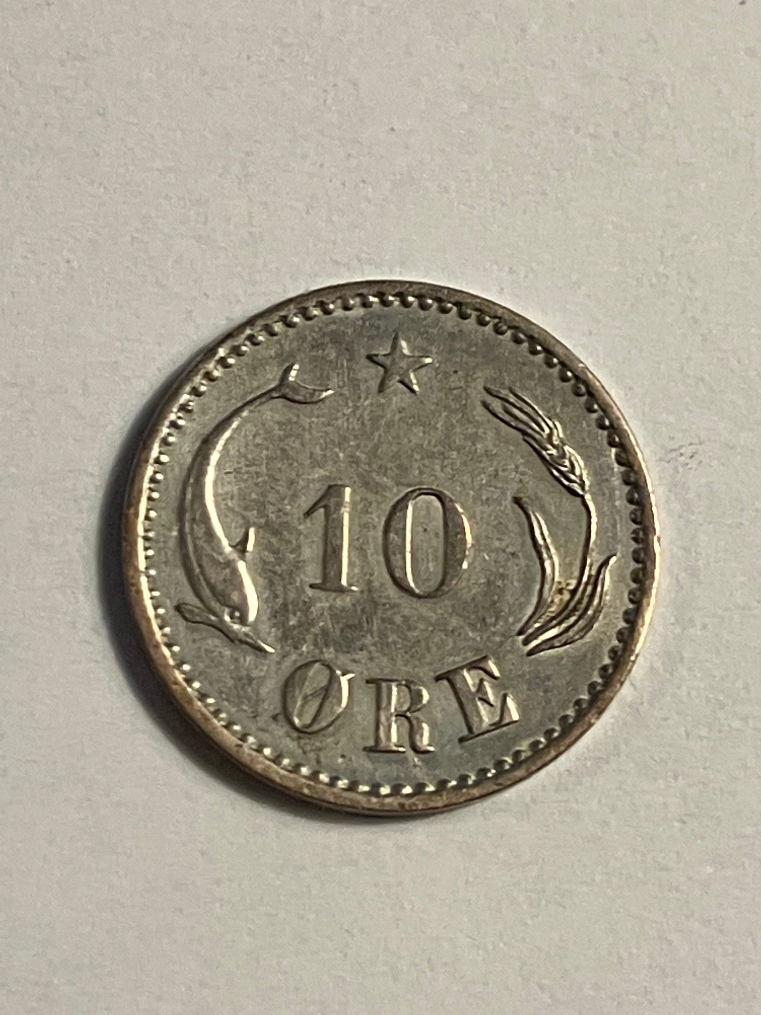 10 øre 1905 Danmark