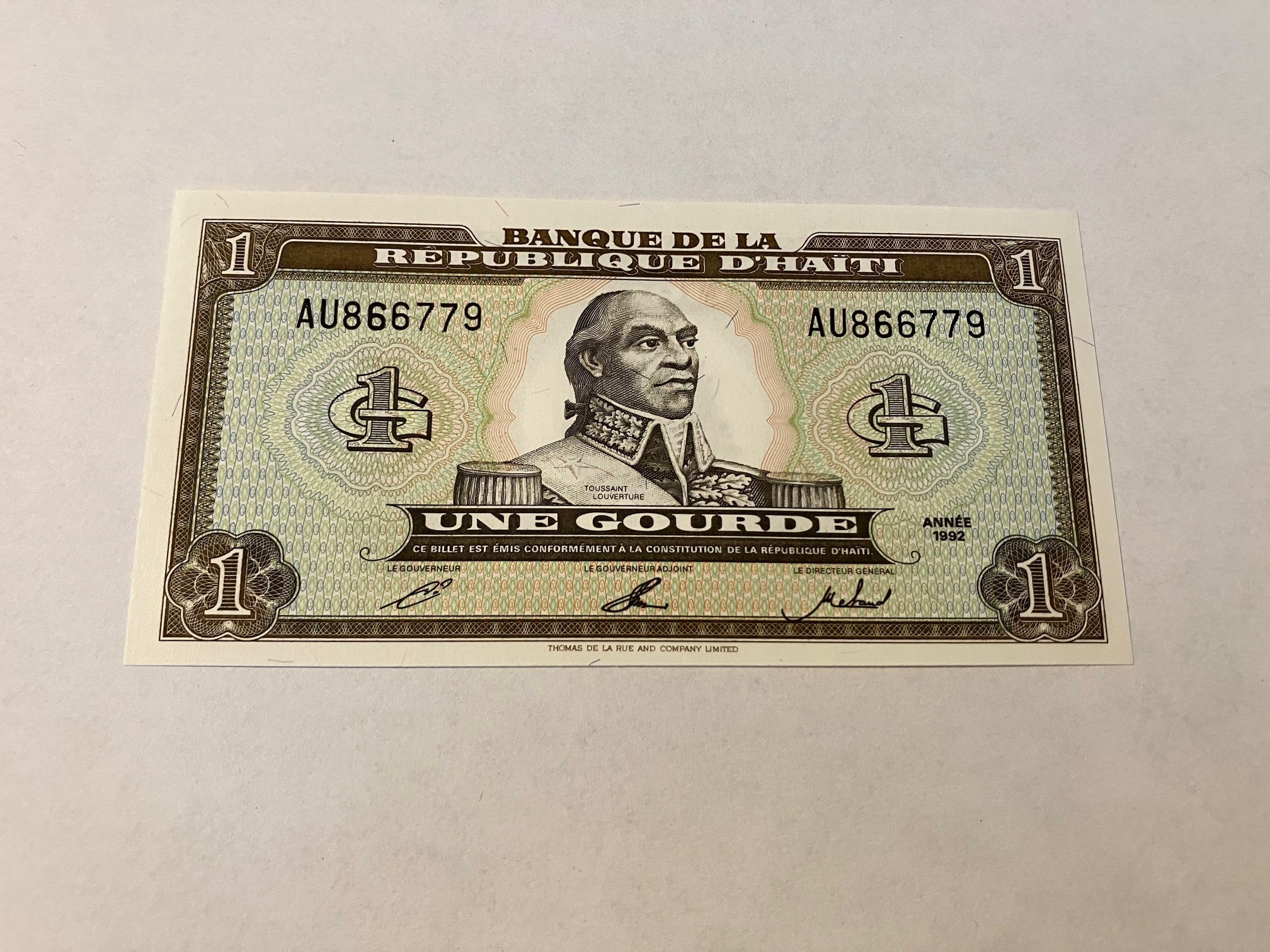 1 Gourde 1992 Haiti
