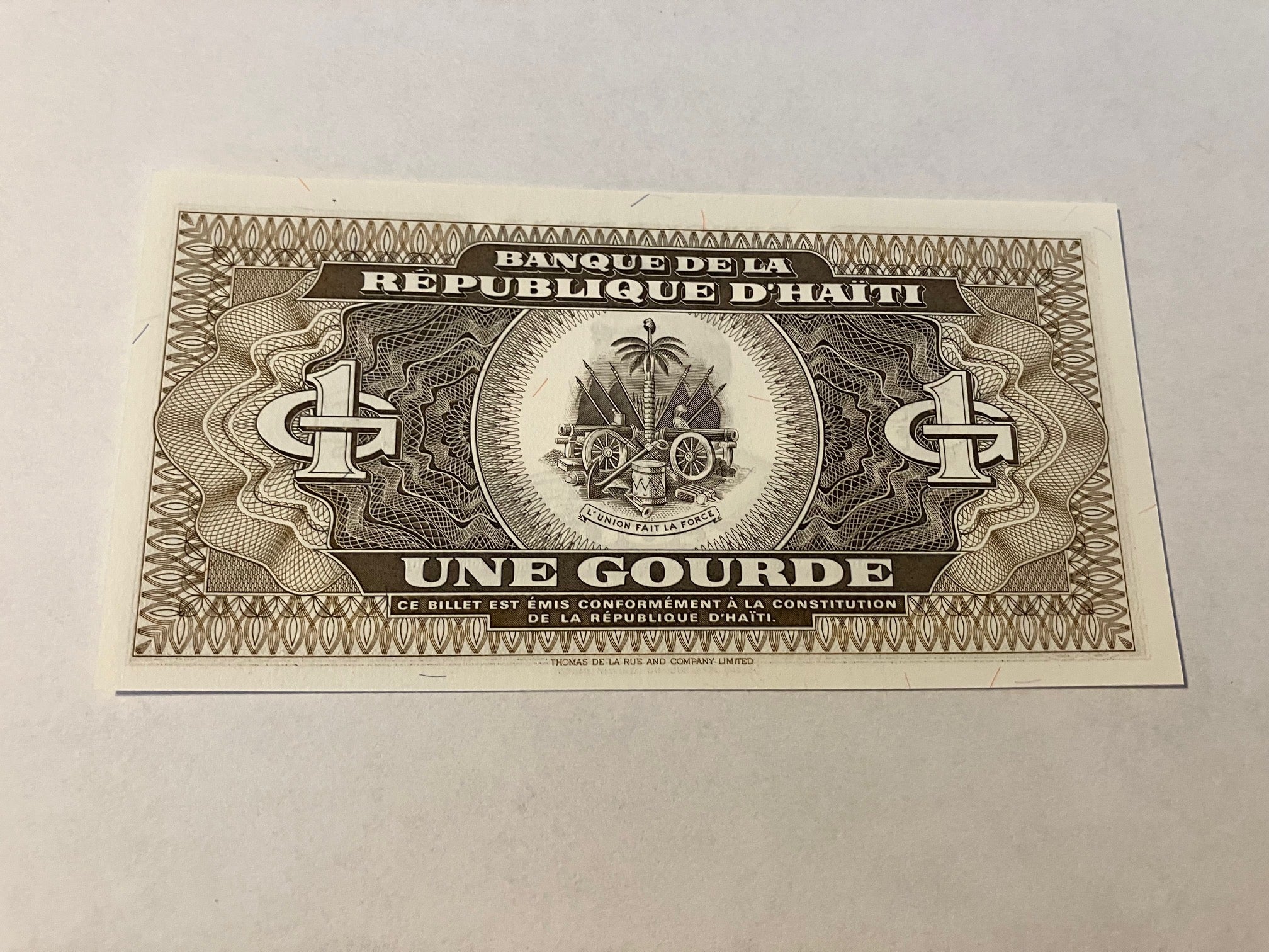 1 Gourde 1992 Haiti