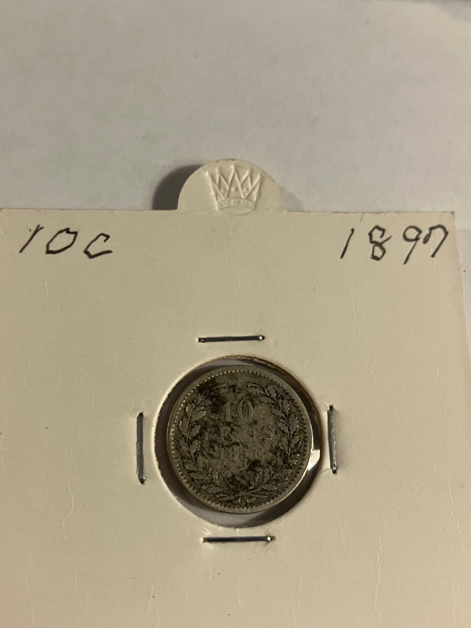 10 Cents 1897 Netherlands