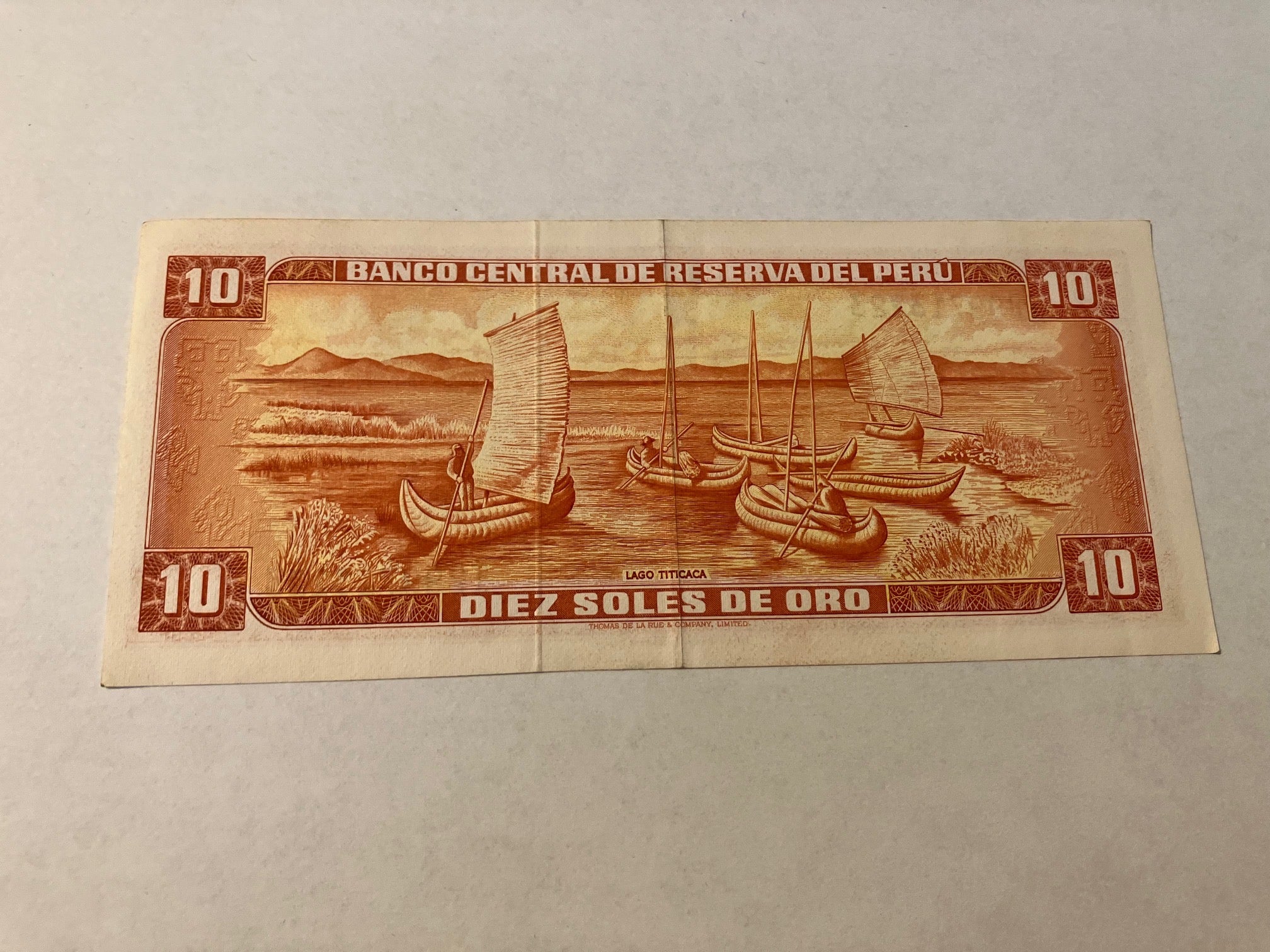 10 Soles De Oro Peru