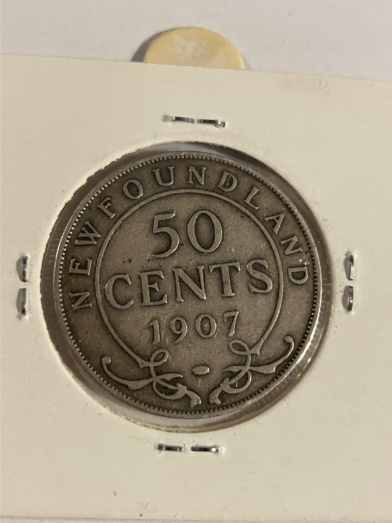 50 Cents New Foundland 1907