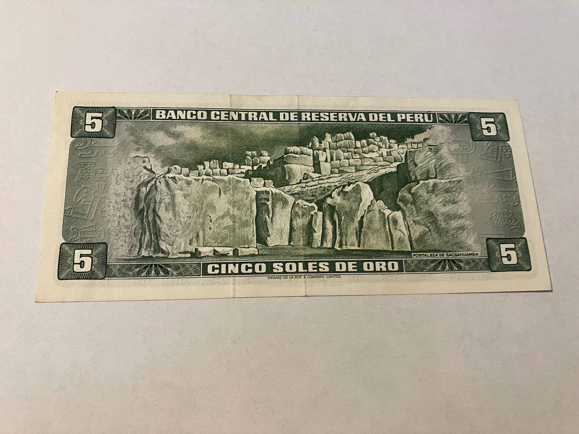 5 Soles De Oro Peru