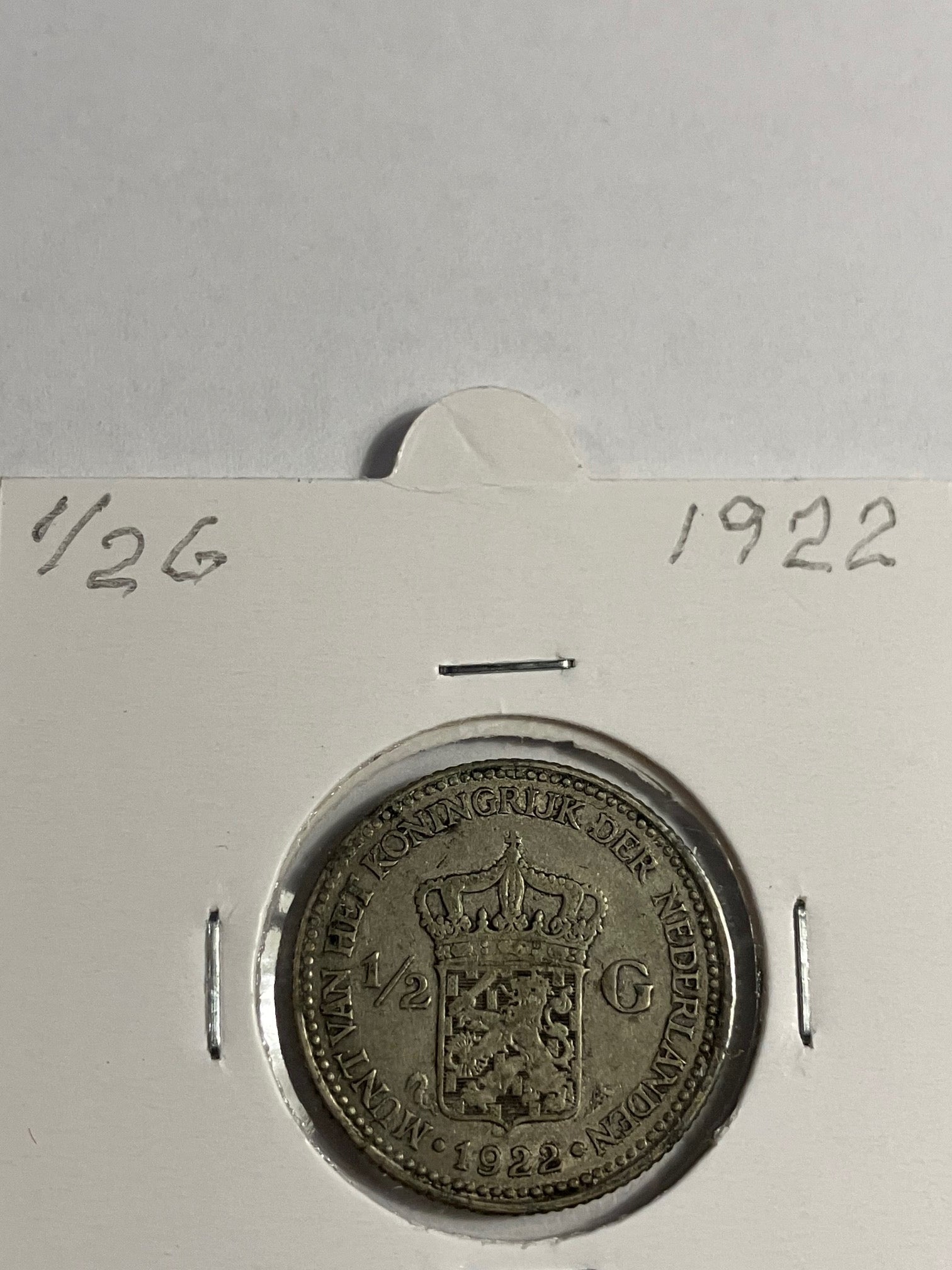 1/2 G Netherlands 1922