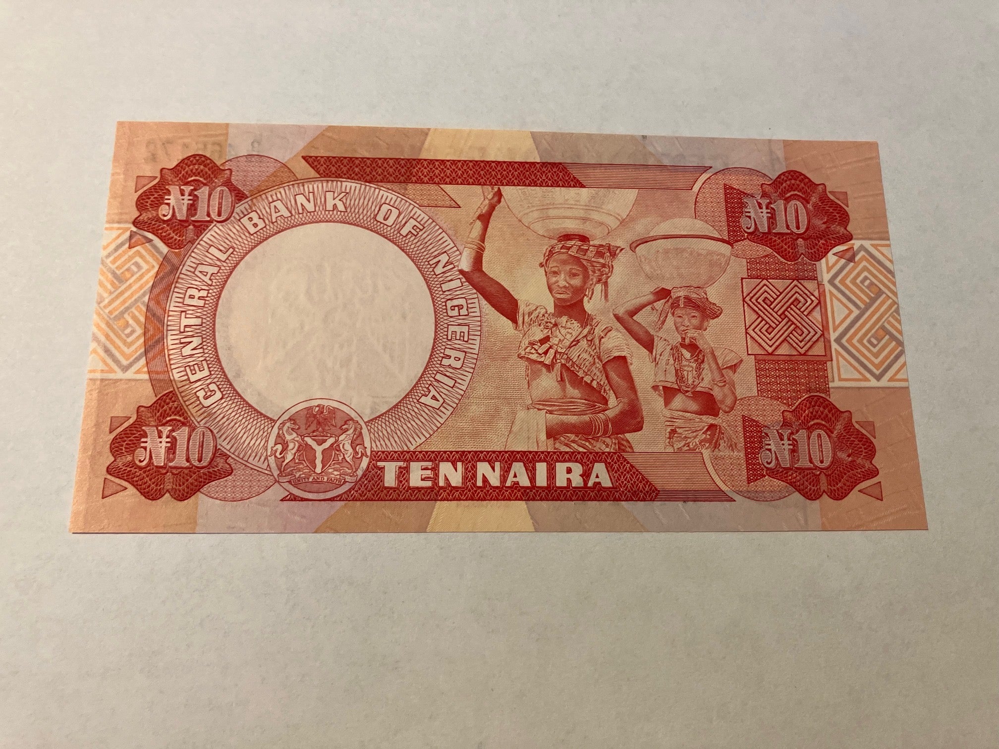 10 Naira Nigeria
