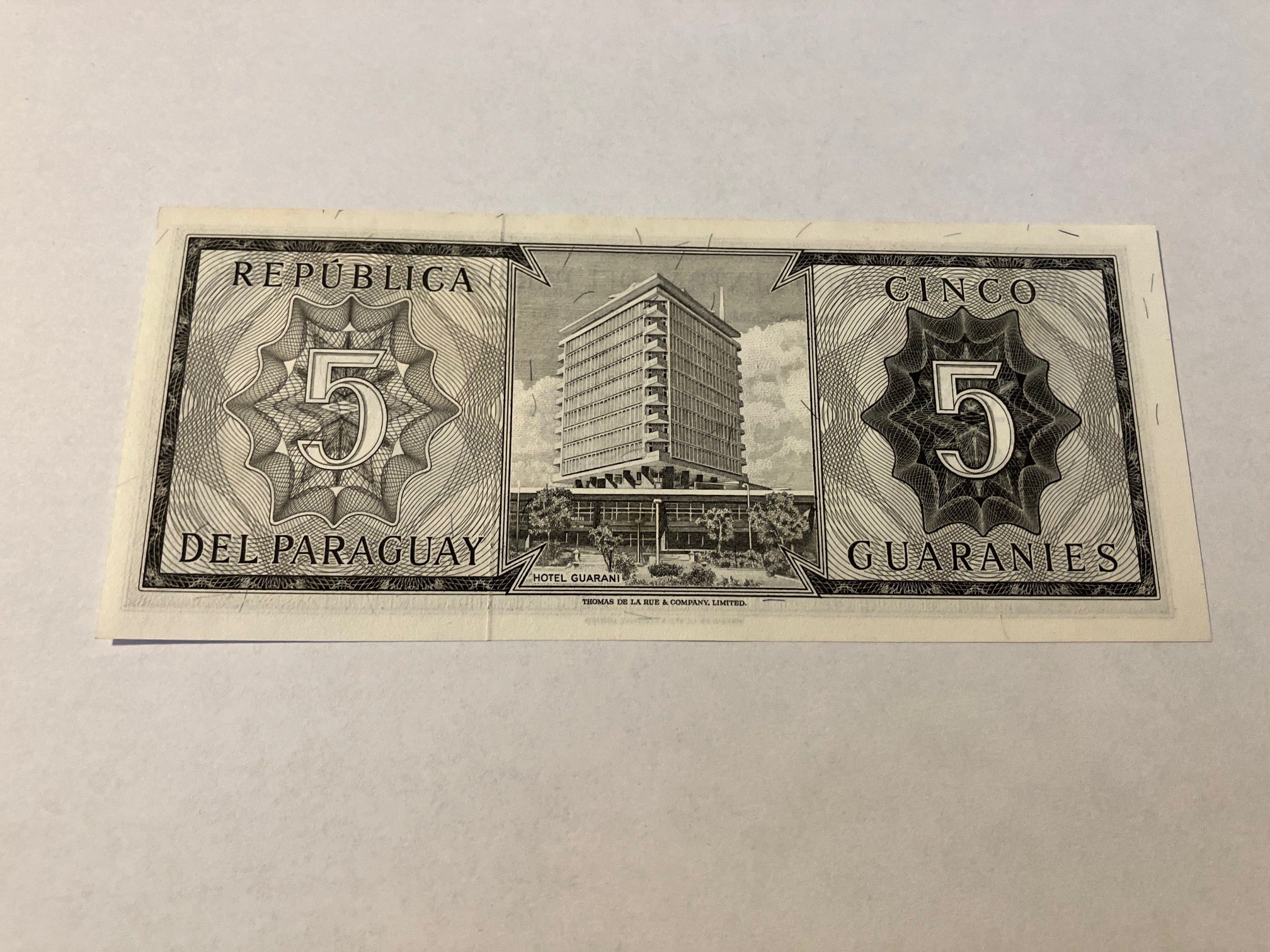 5 Guaranies Paraguay
